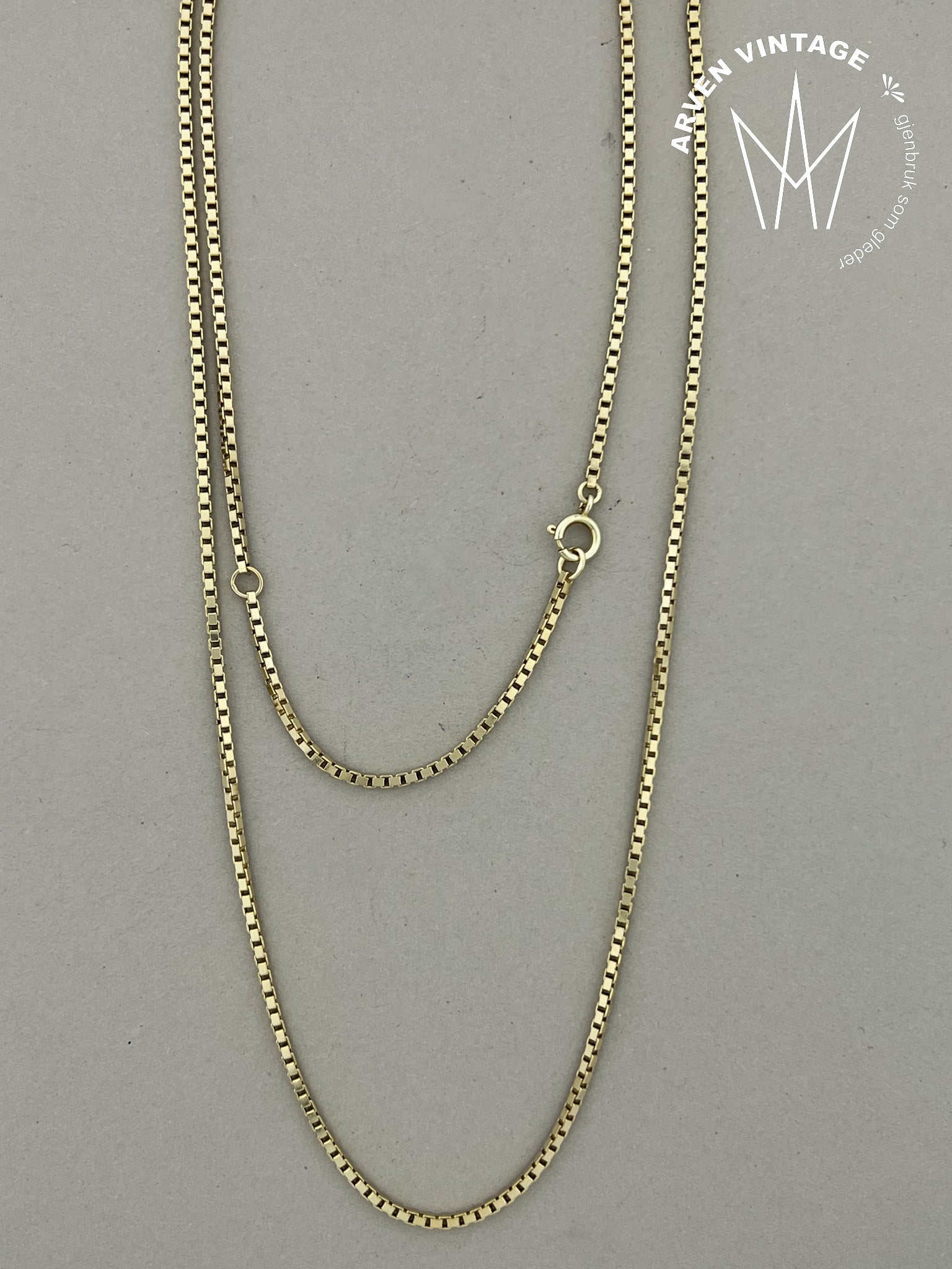 Vintage Veneziansk gullkjede