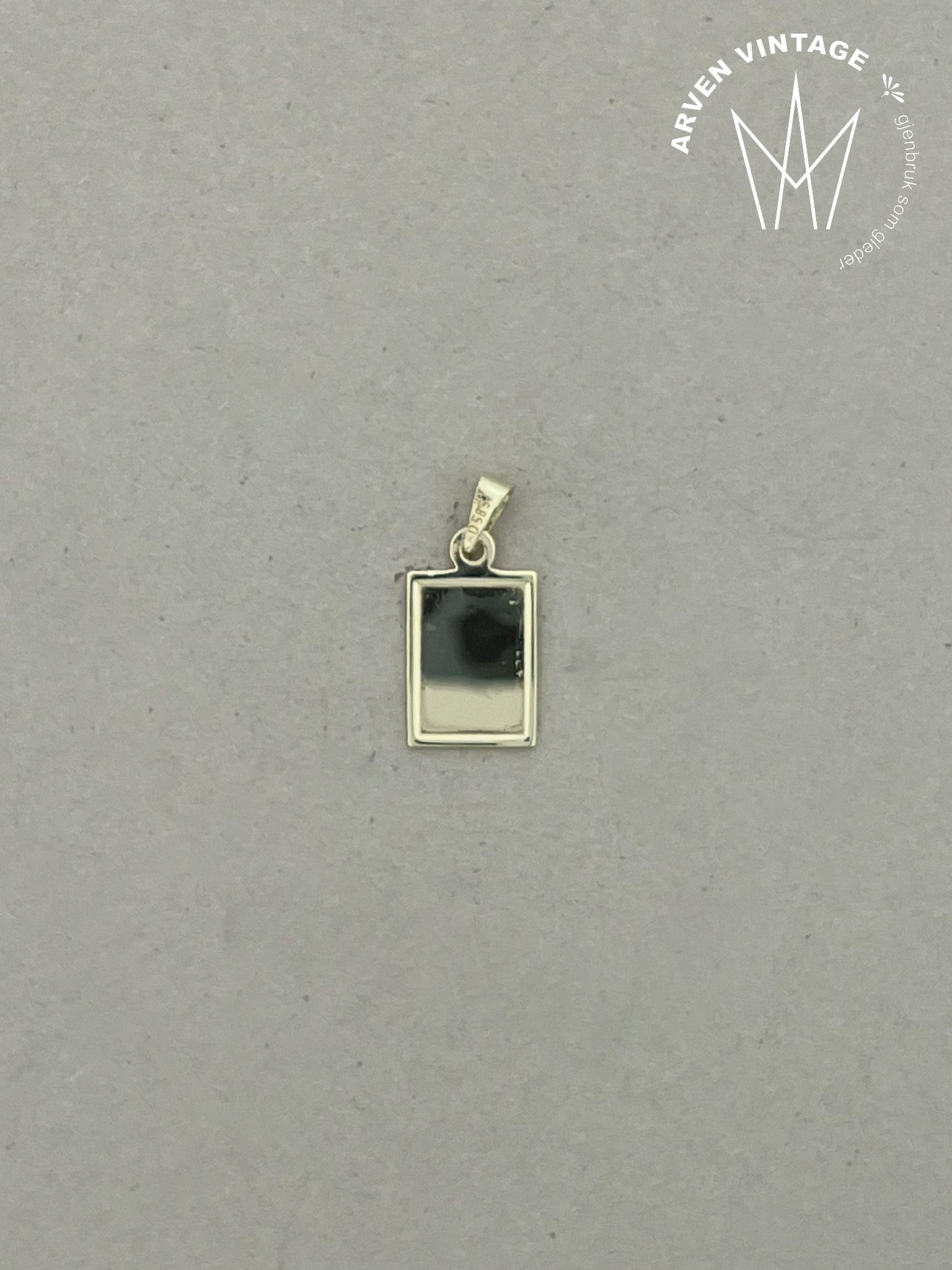 Vintage anheng gult gull