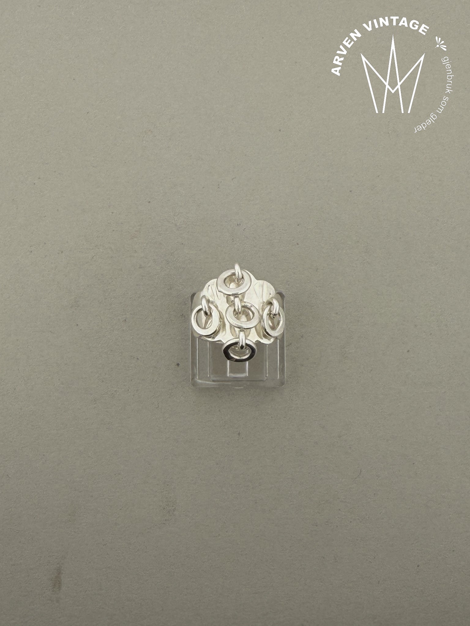 Vintage Juhls sølv komsering strt 54