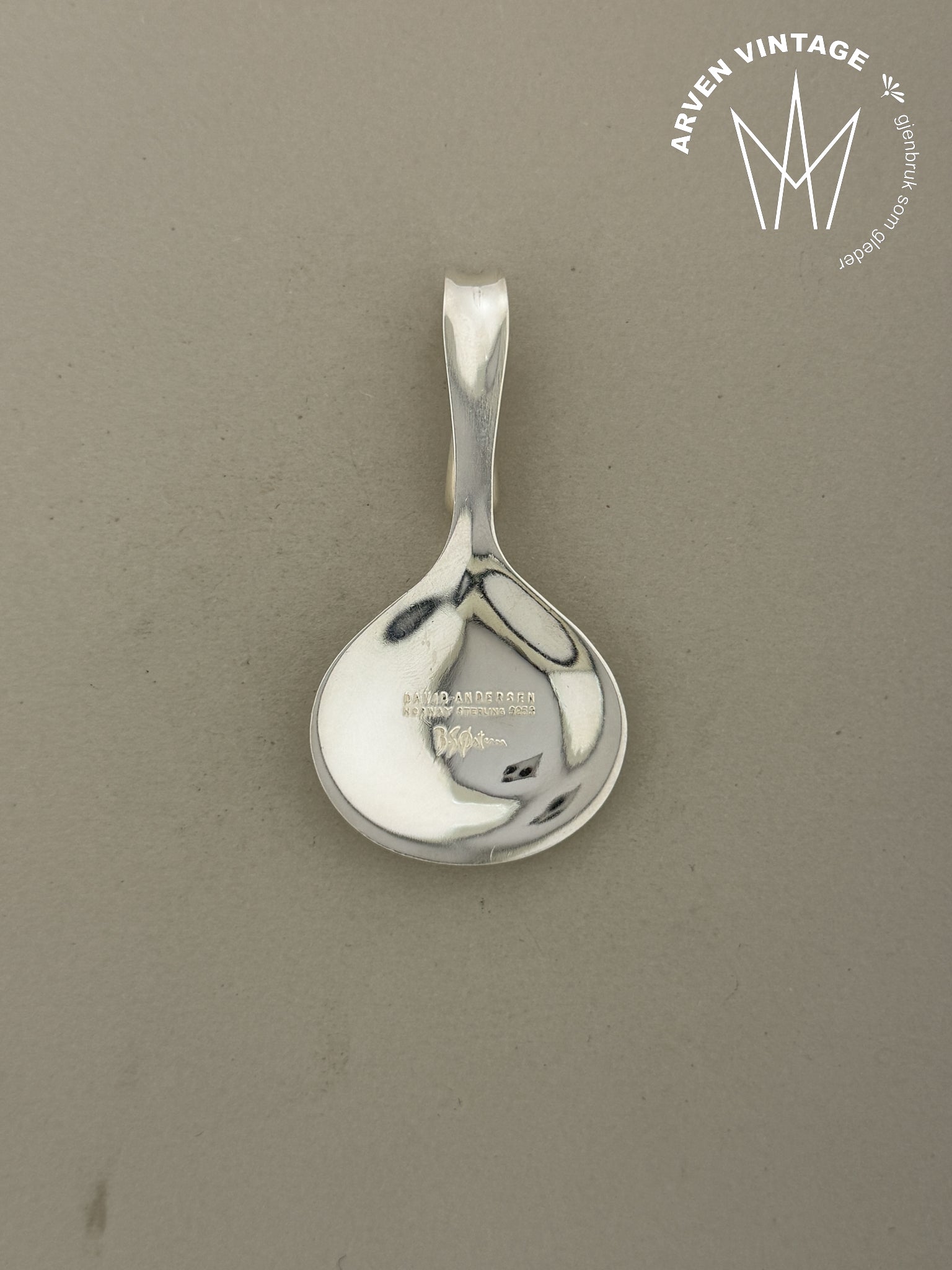 Vintage David-Andersen sølv anheng