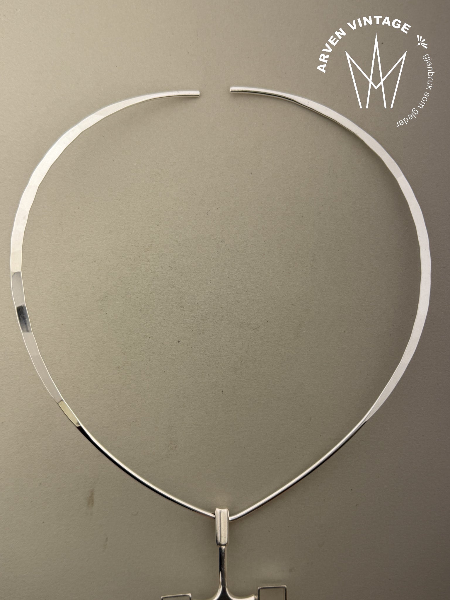 Vintage David-Andersen sølv halssmykke