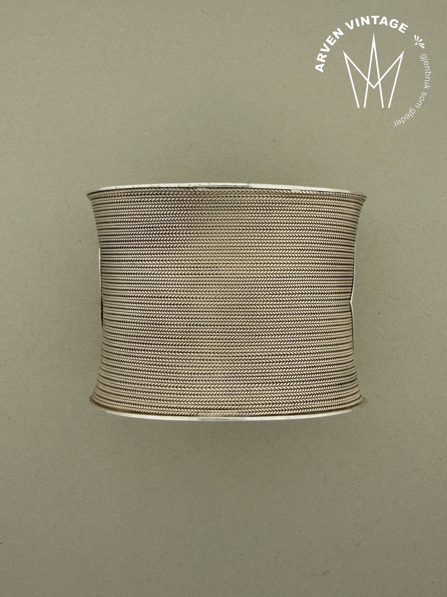 Vintage sølvarmbånd