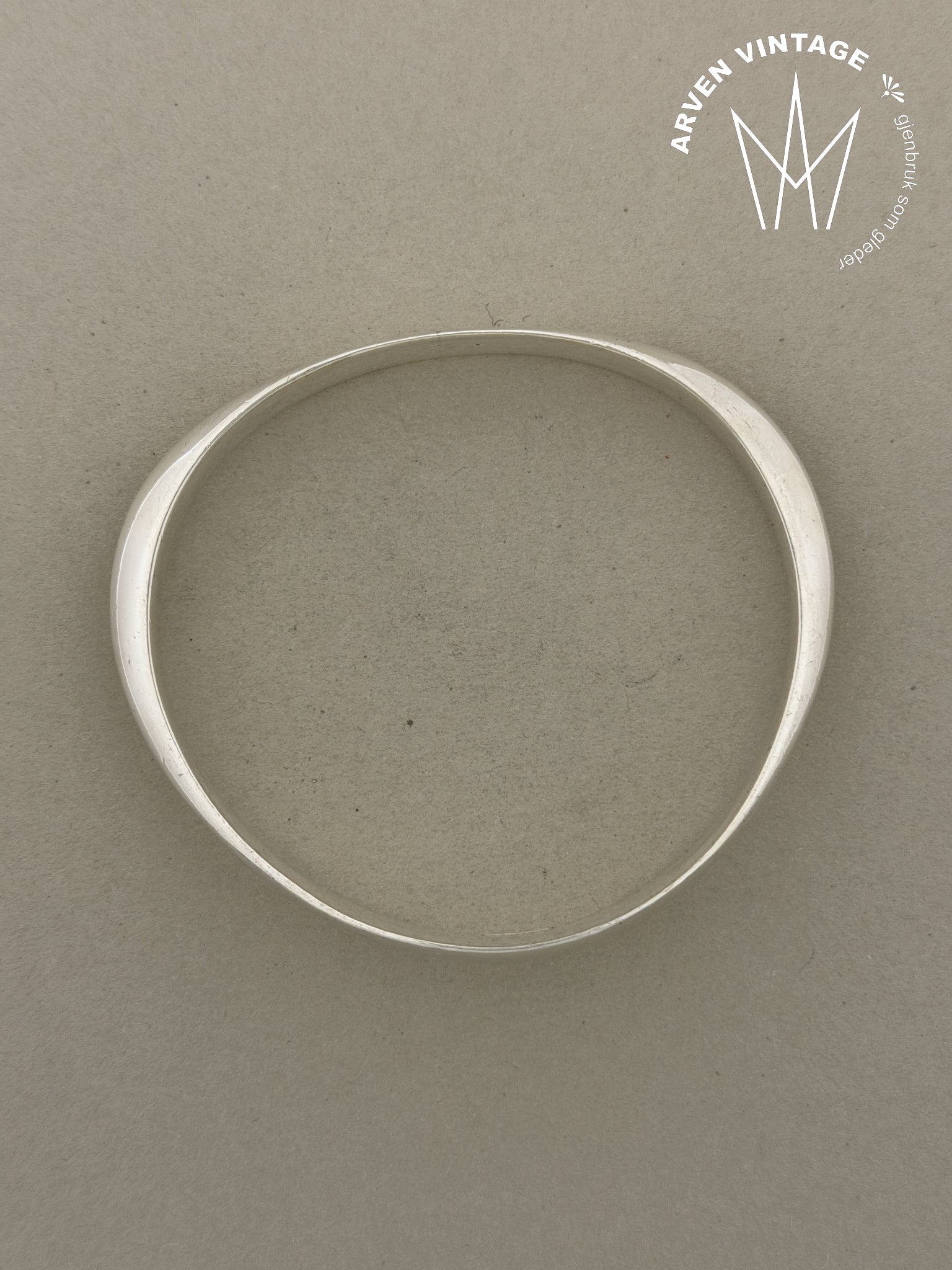 Vintage David-Andersen sølvarmbånd 19cm