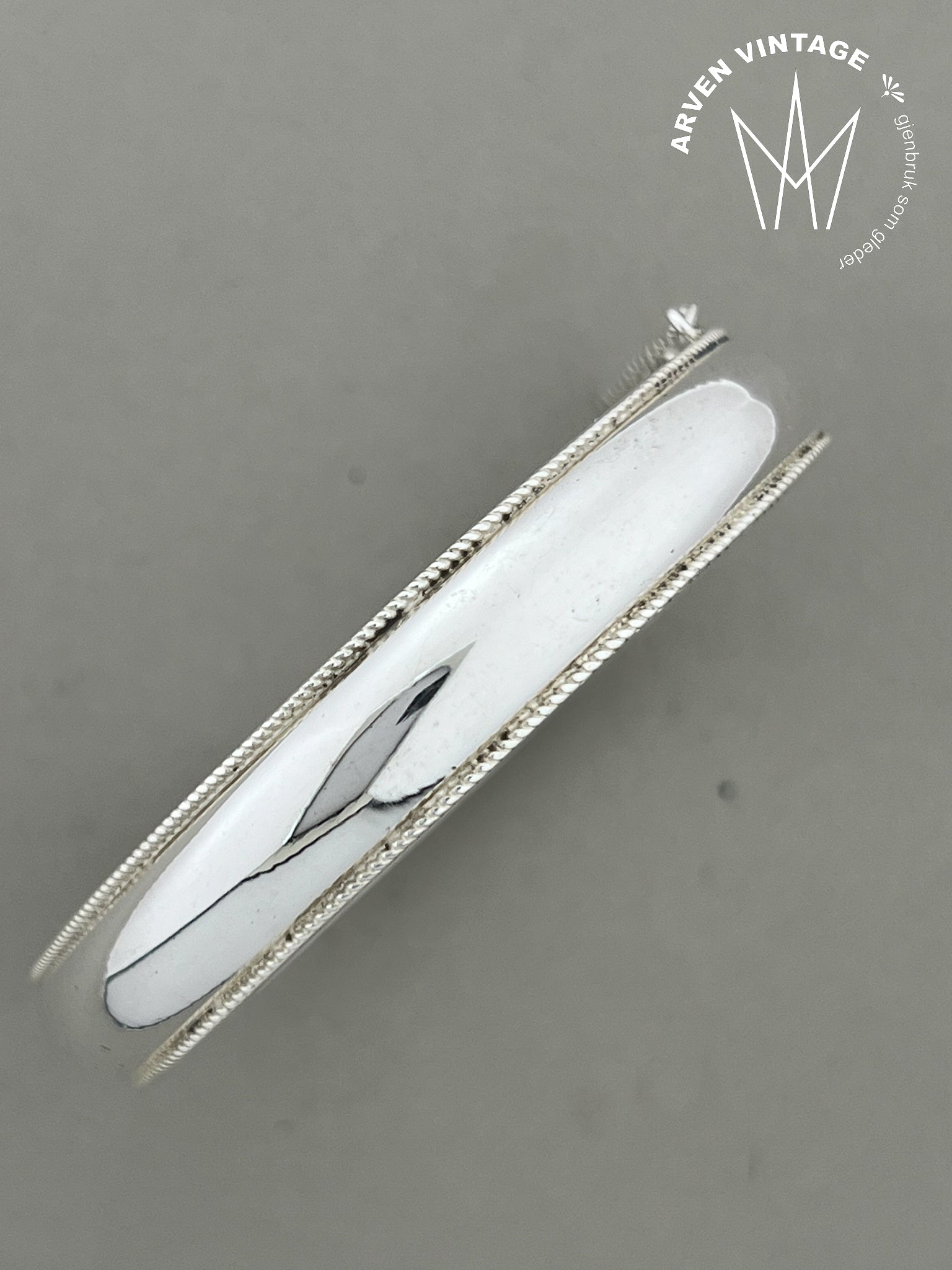 Vintage sølv armring