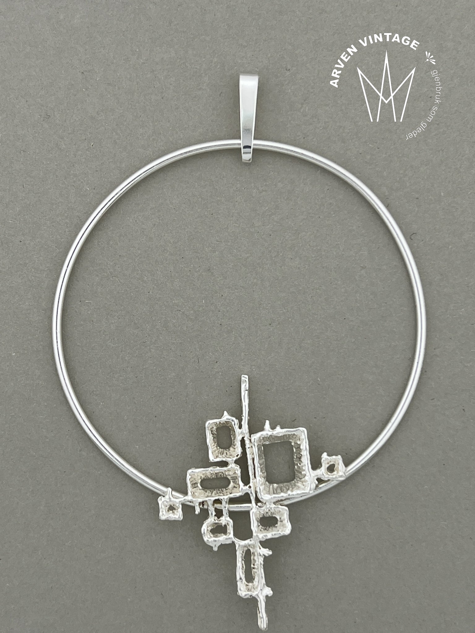 Vintage sølv anheng