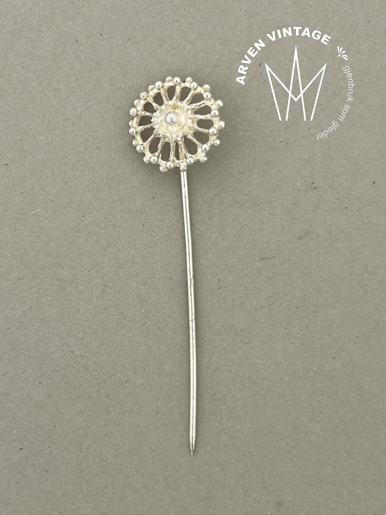 Vintage sølv nål