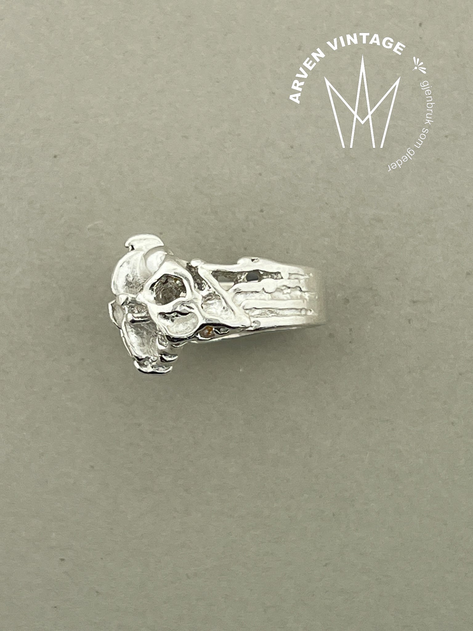 Vintage Juhls sølv ring nr 611  str52