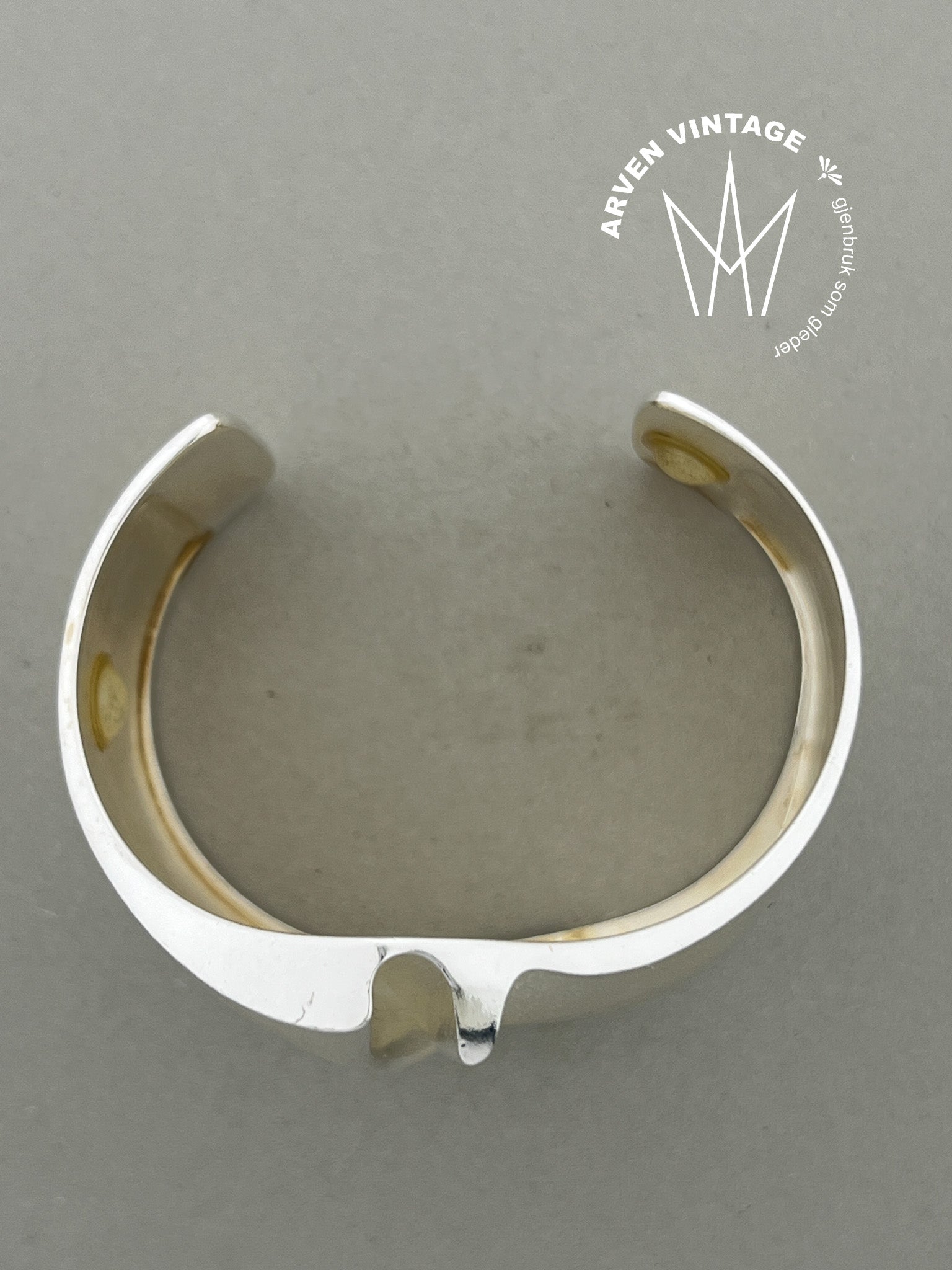 Vintage Lapponia Ygol sølv armring