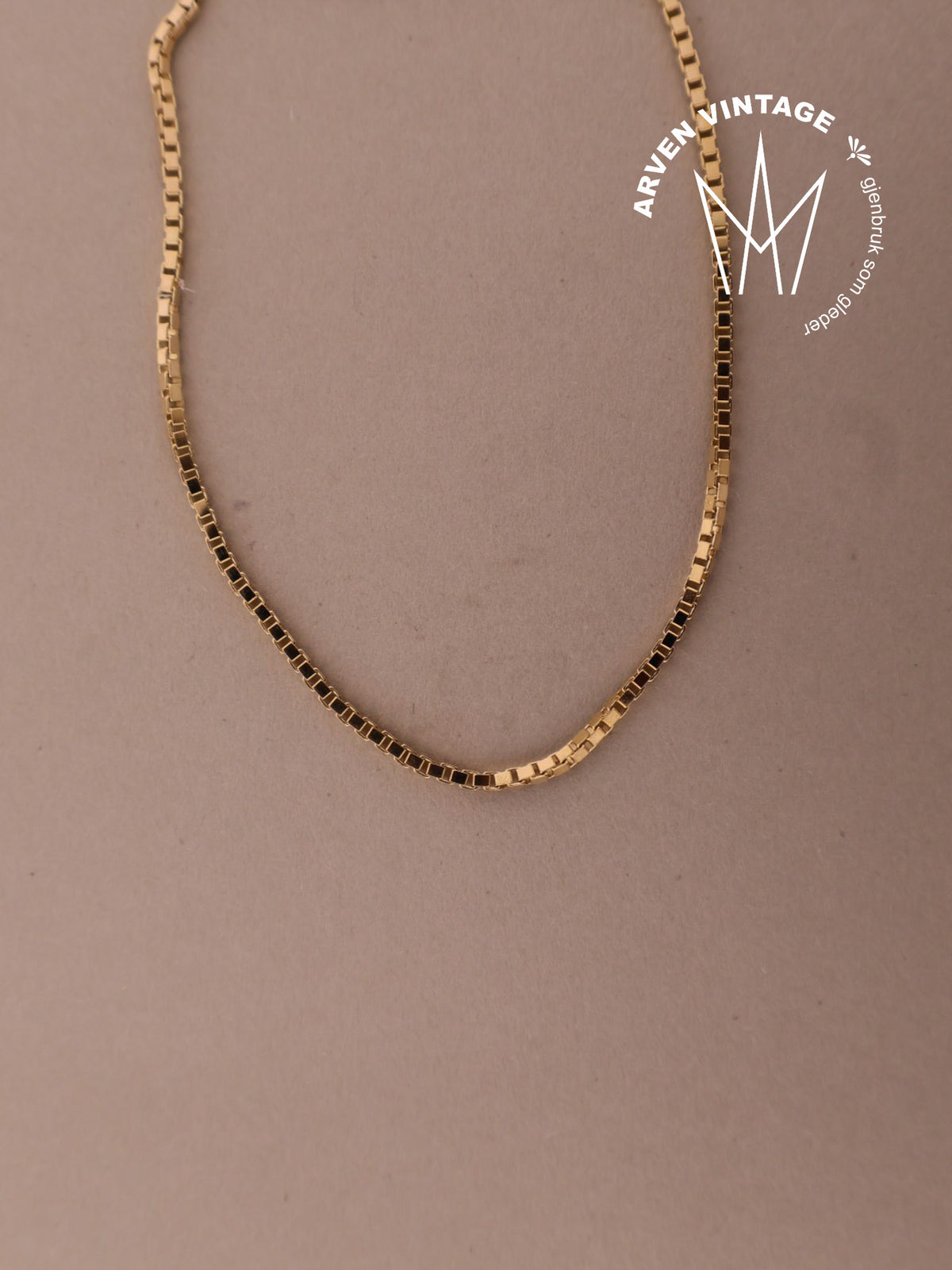 Vintage Venetian chain yellow gold