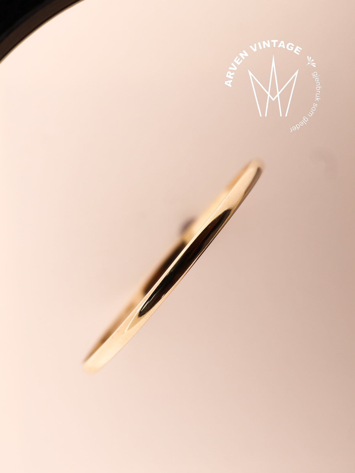 Vintage yellow gold bracelet