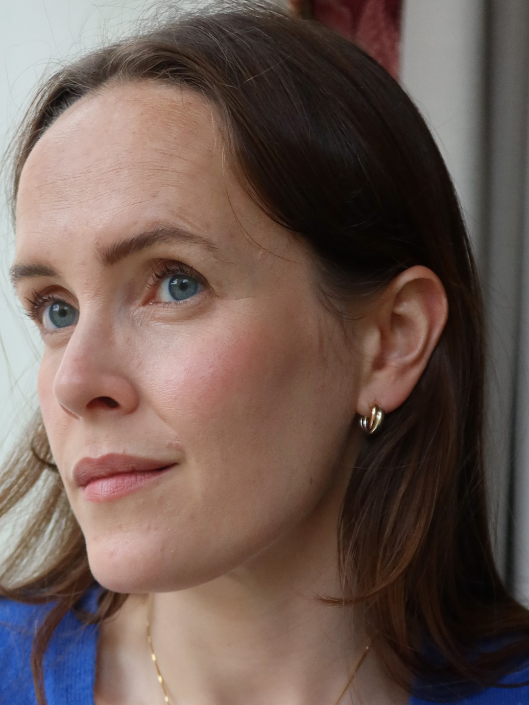 Vintage gullørepynt