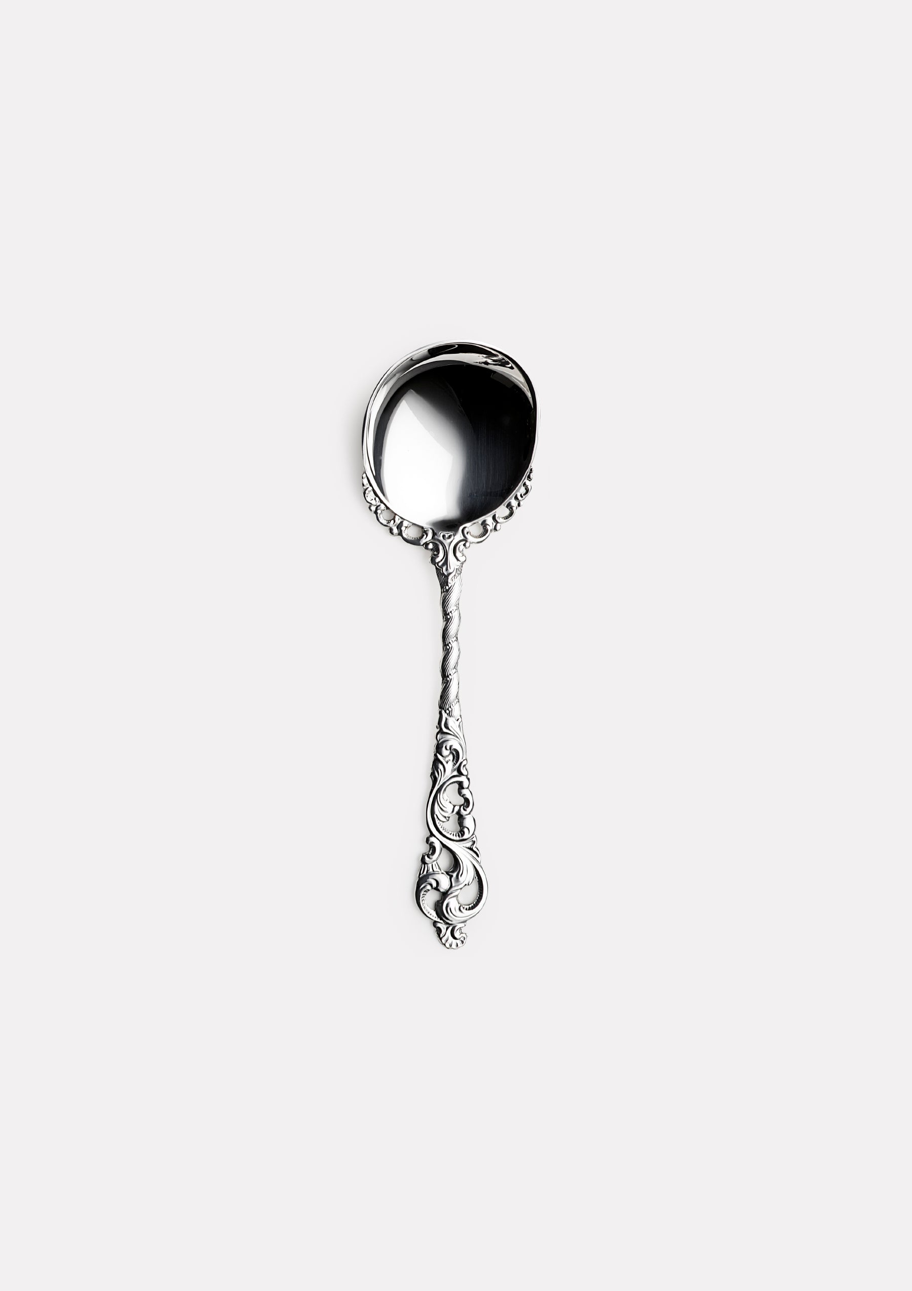 Dobbel rokokko nr.128 syltetøyskje 13 cm