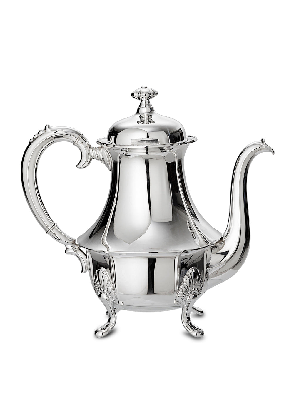 Coffee pot in silver