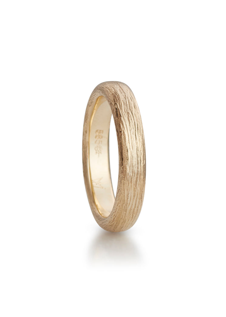 Fossefall ring in yellow gold, ladies