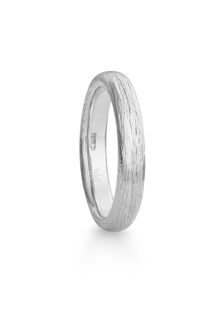 Fossefall ring in white gold, ladies