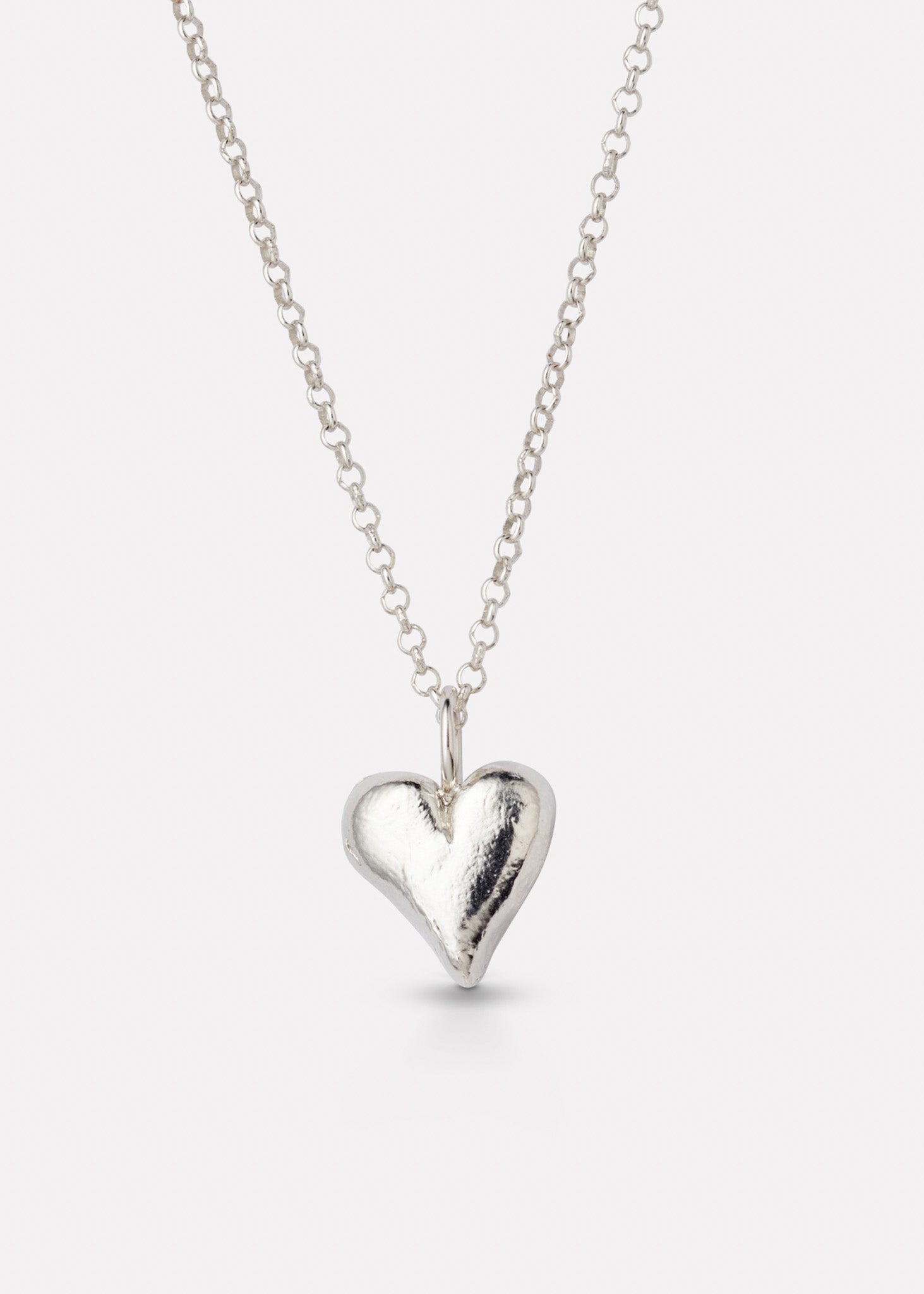 Mia heart necklace large