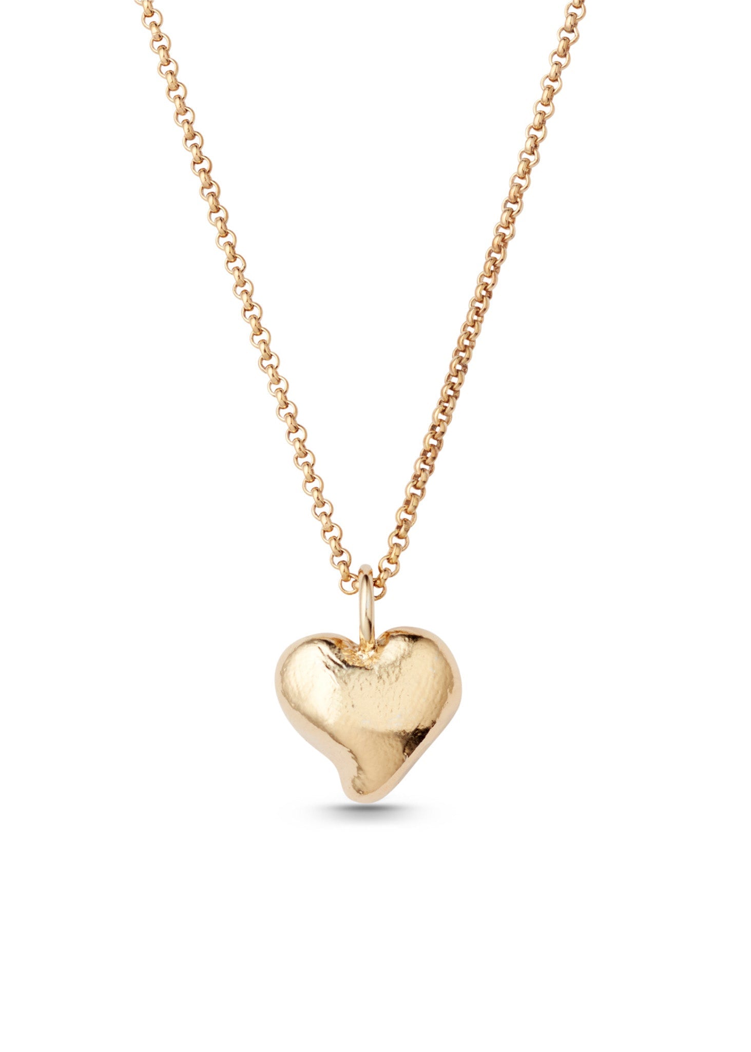 Mia heart gold-plated jewelry large