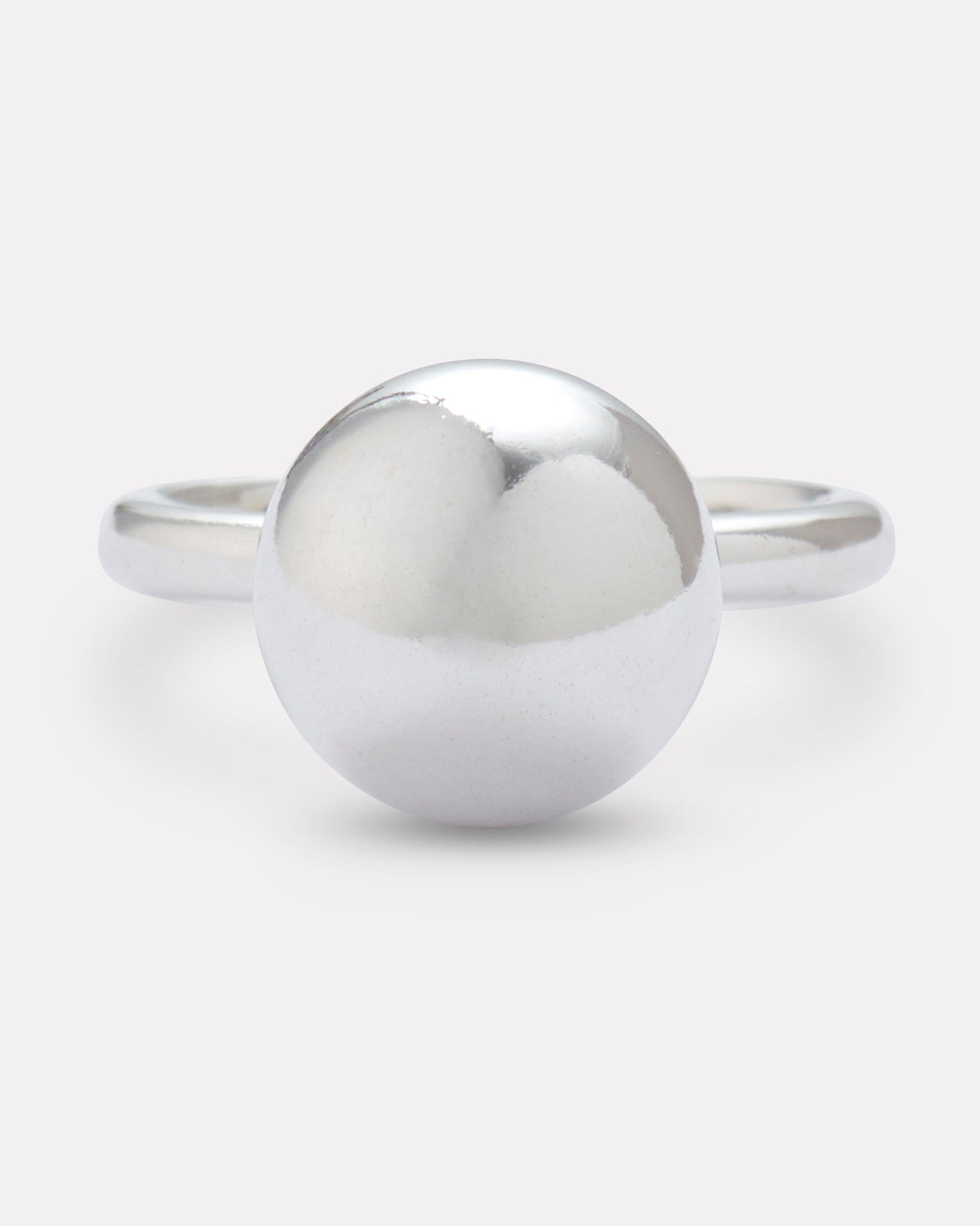 Globe ring i sølv