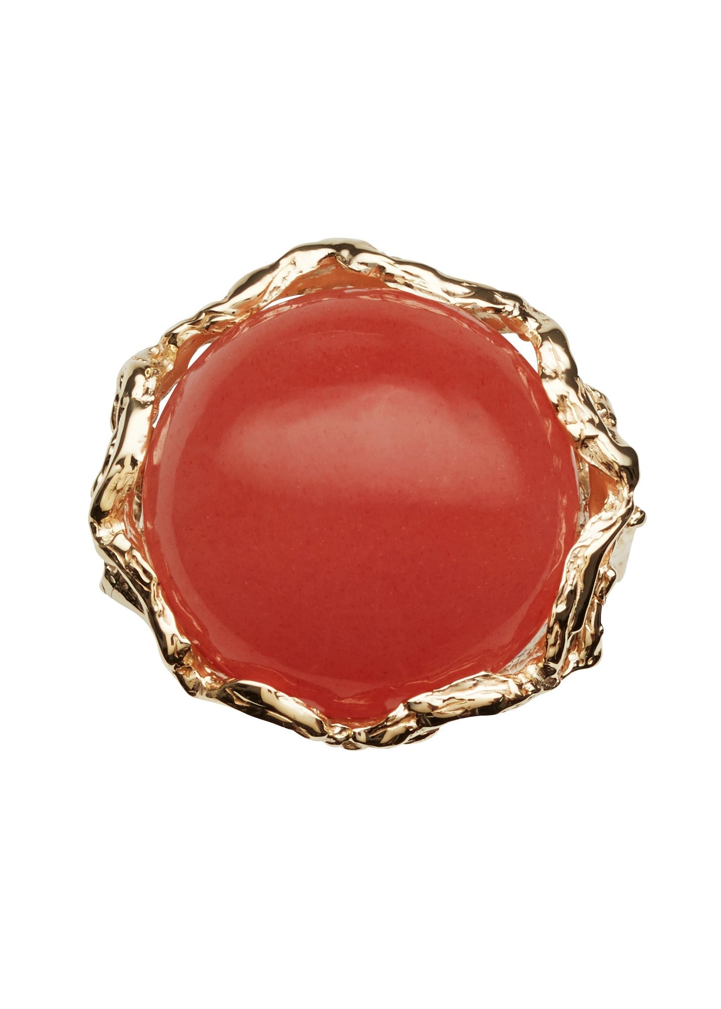 Bon Bon Royal ring quartz mørk rød