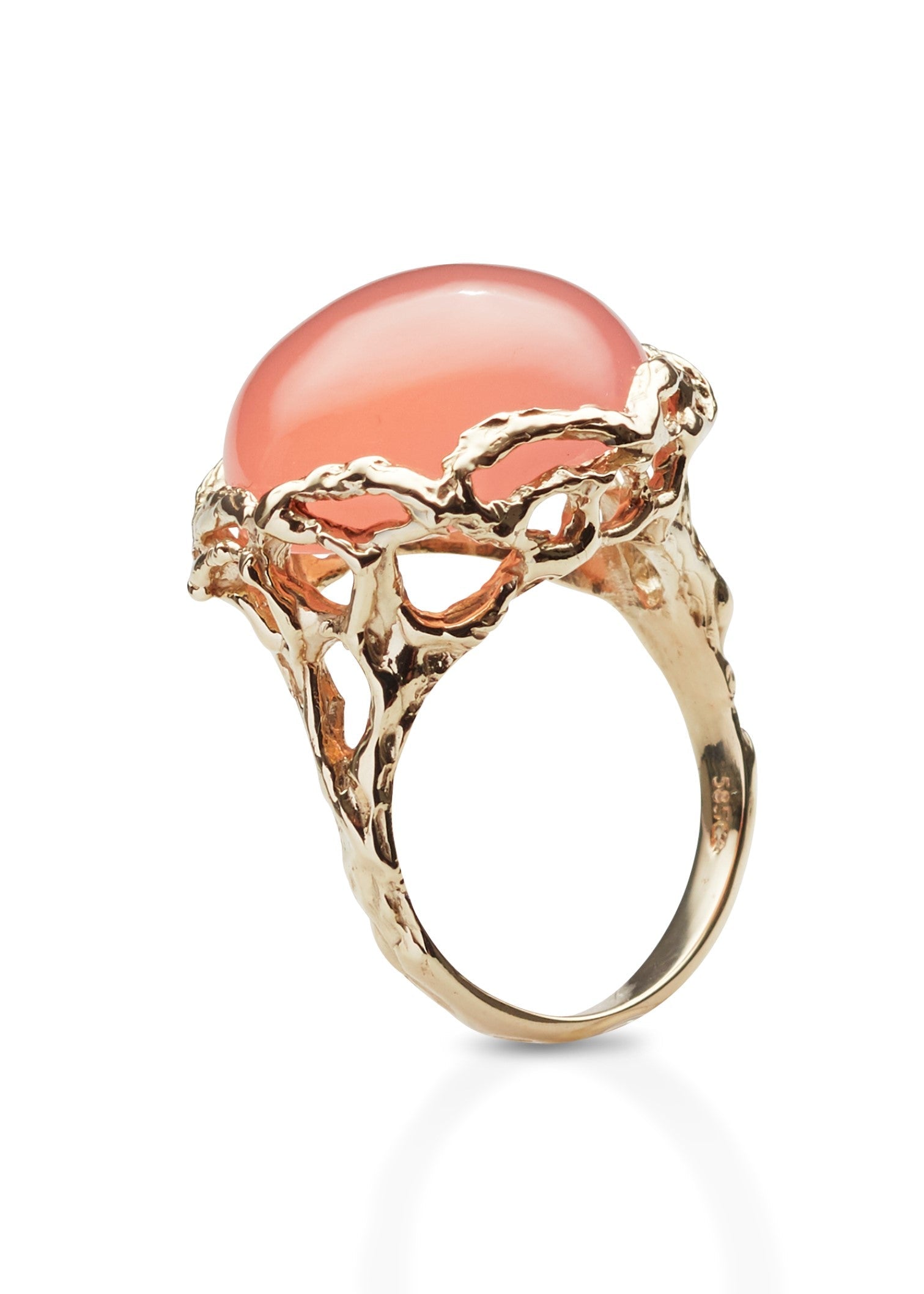 Bon Bon Royal ring rosa quartz