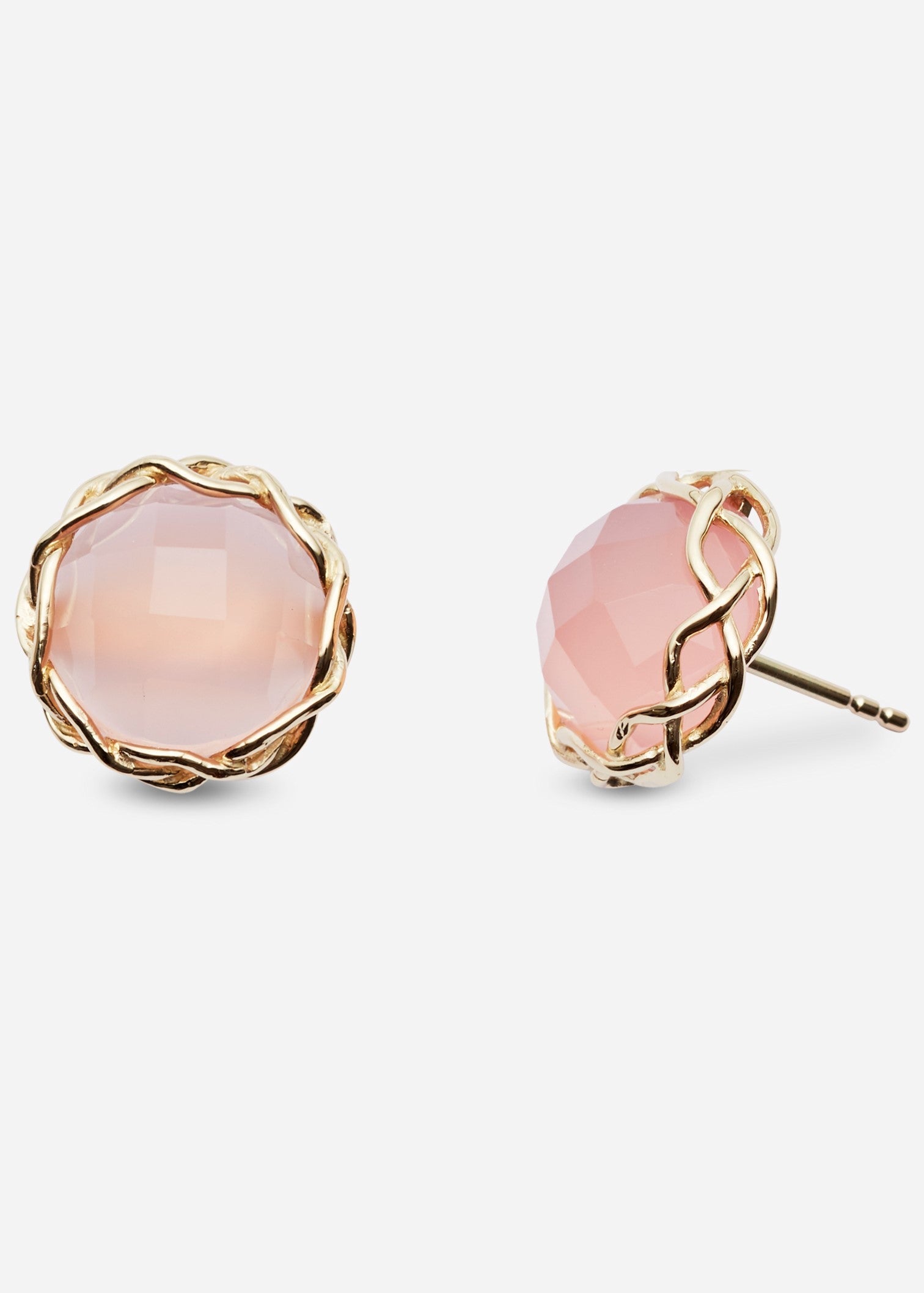 Bon Bon chic ørepynt quartz rosa