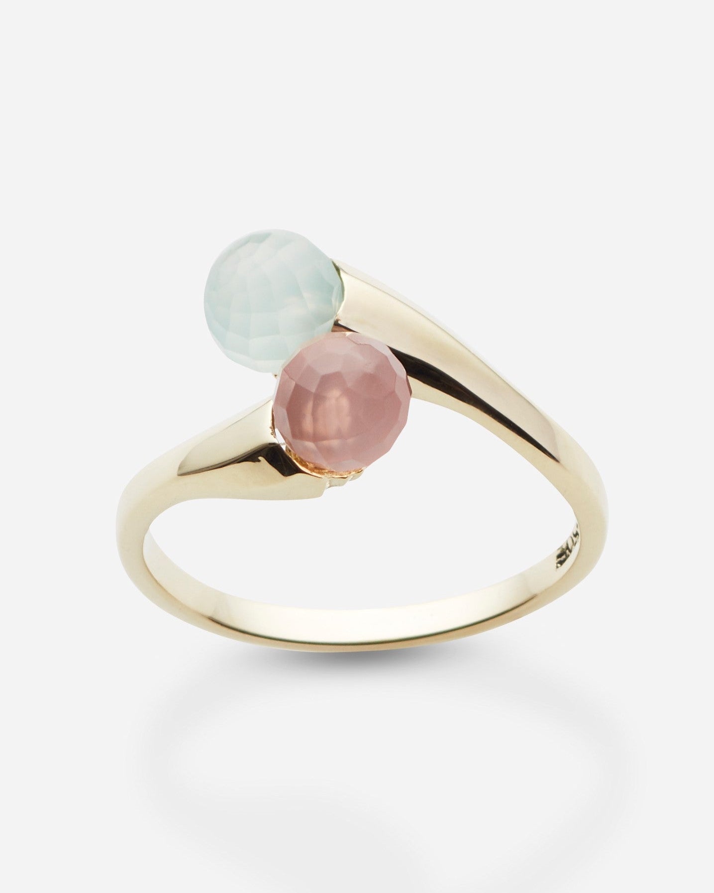Bon Bon duo ring quartz