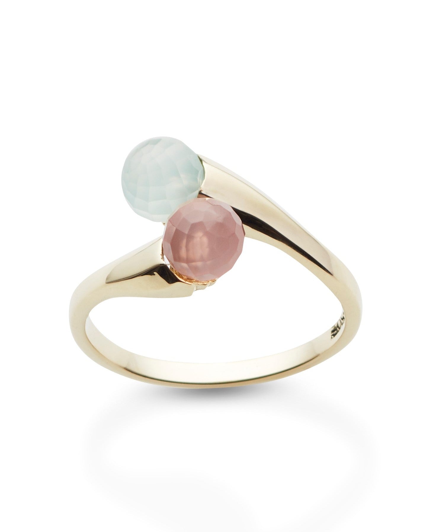 Bon Bon duo ring quartz