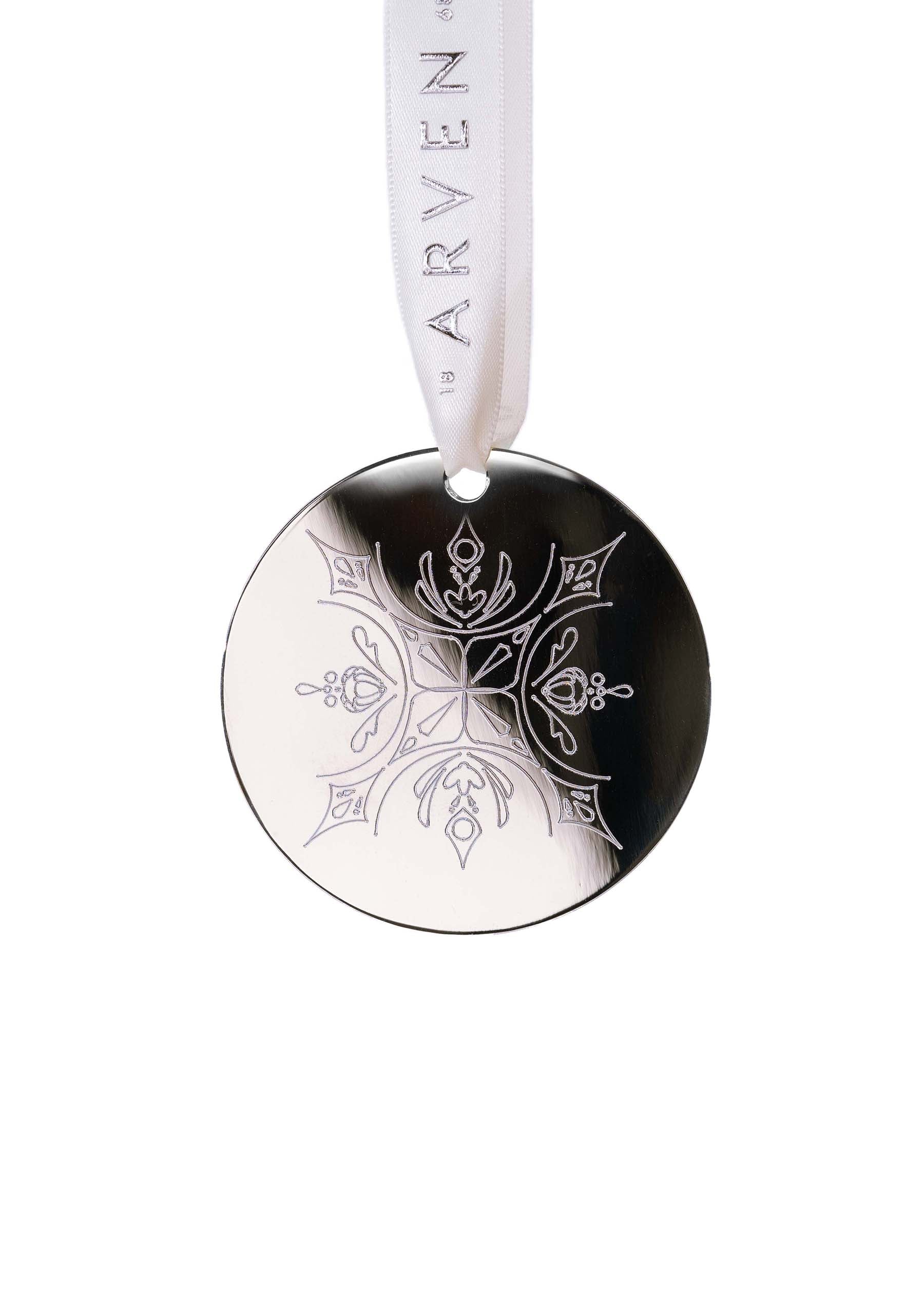Christmas magic silver plated 6.3 cm 