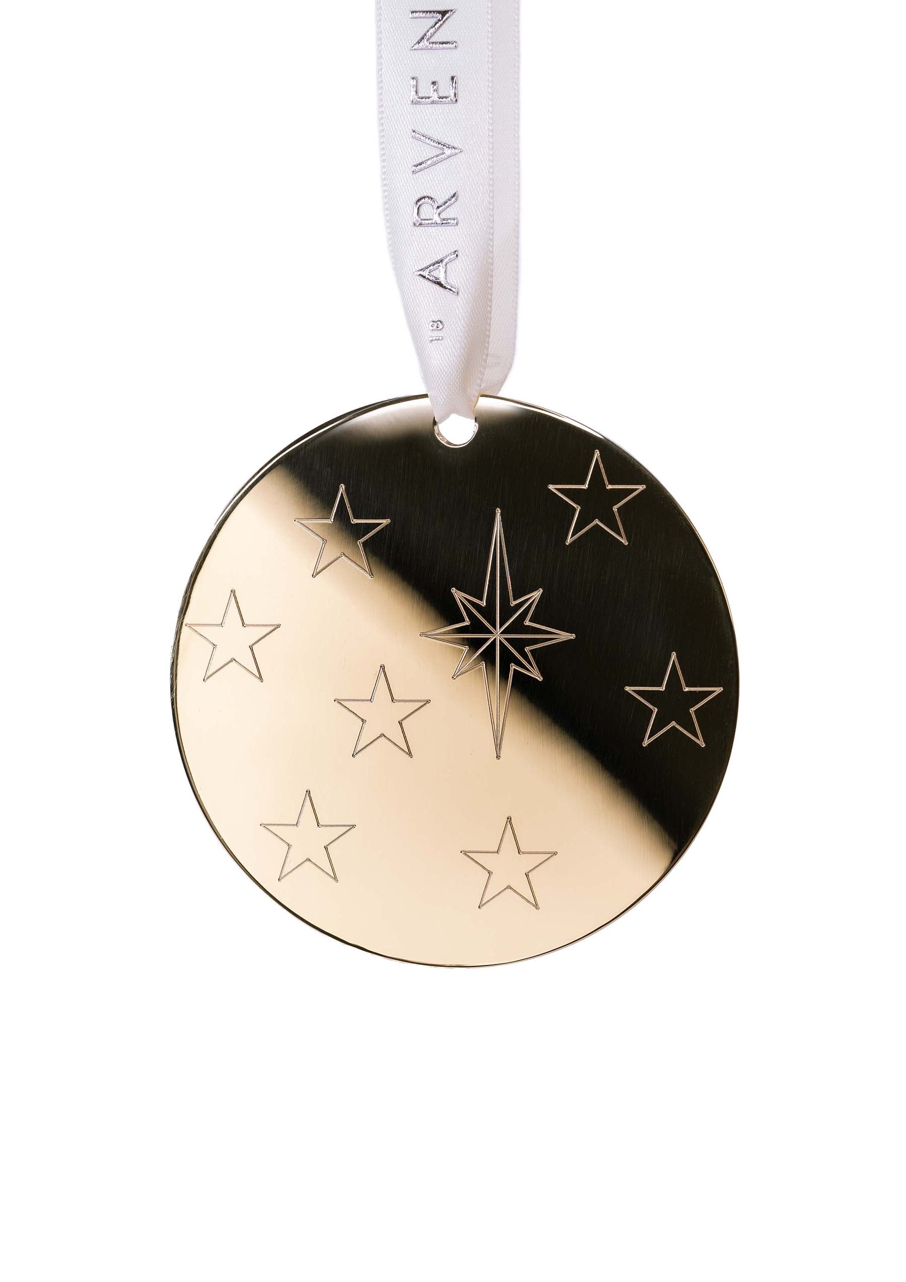 Shooting star gold-colored 7.4 cm 