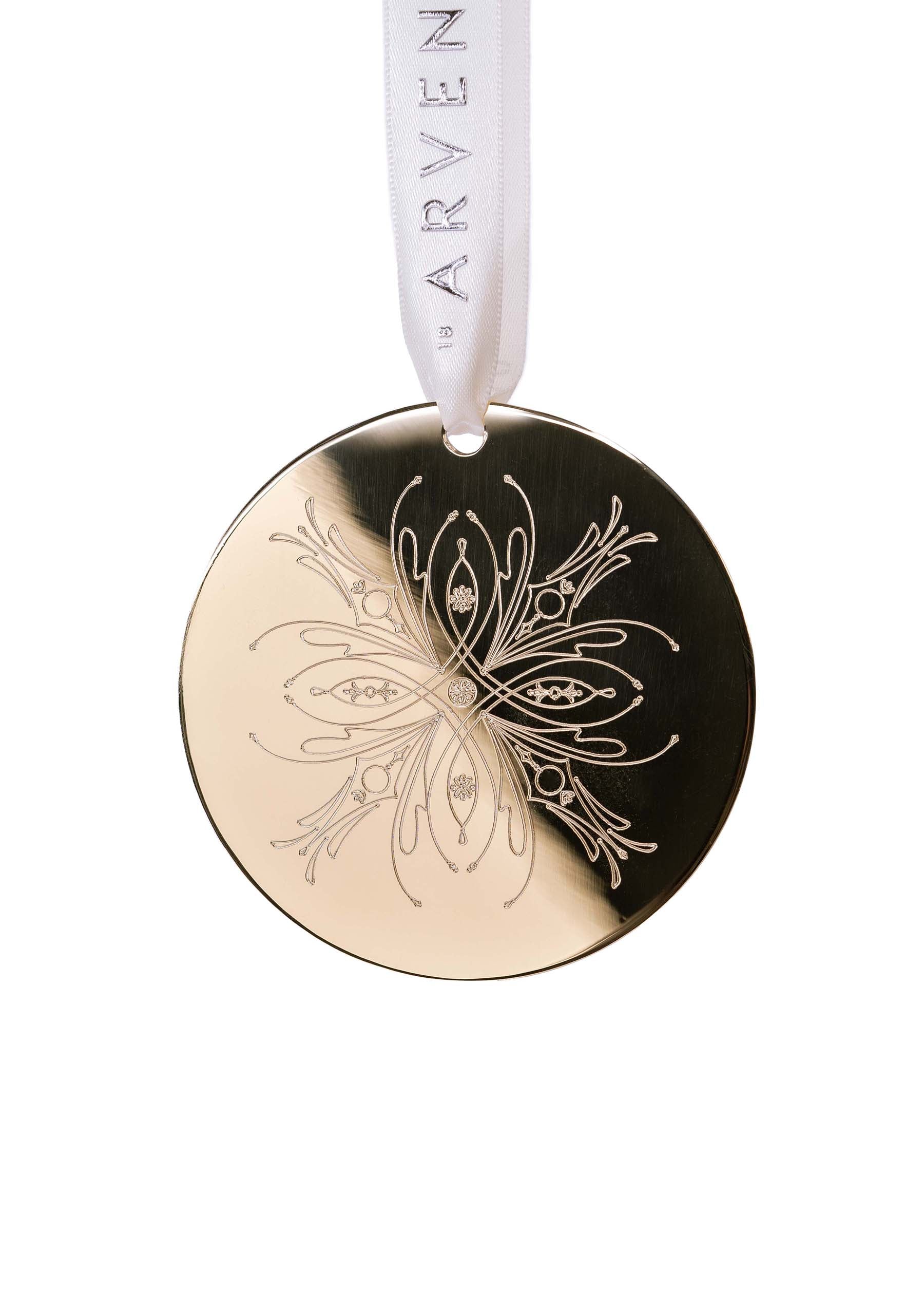 Christmas star gold-colored 7.4 cm 