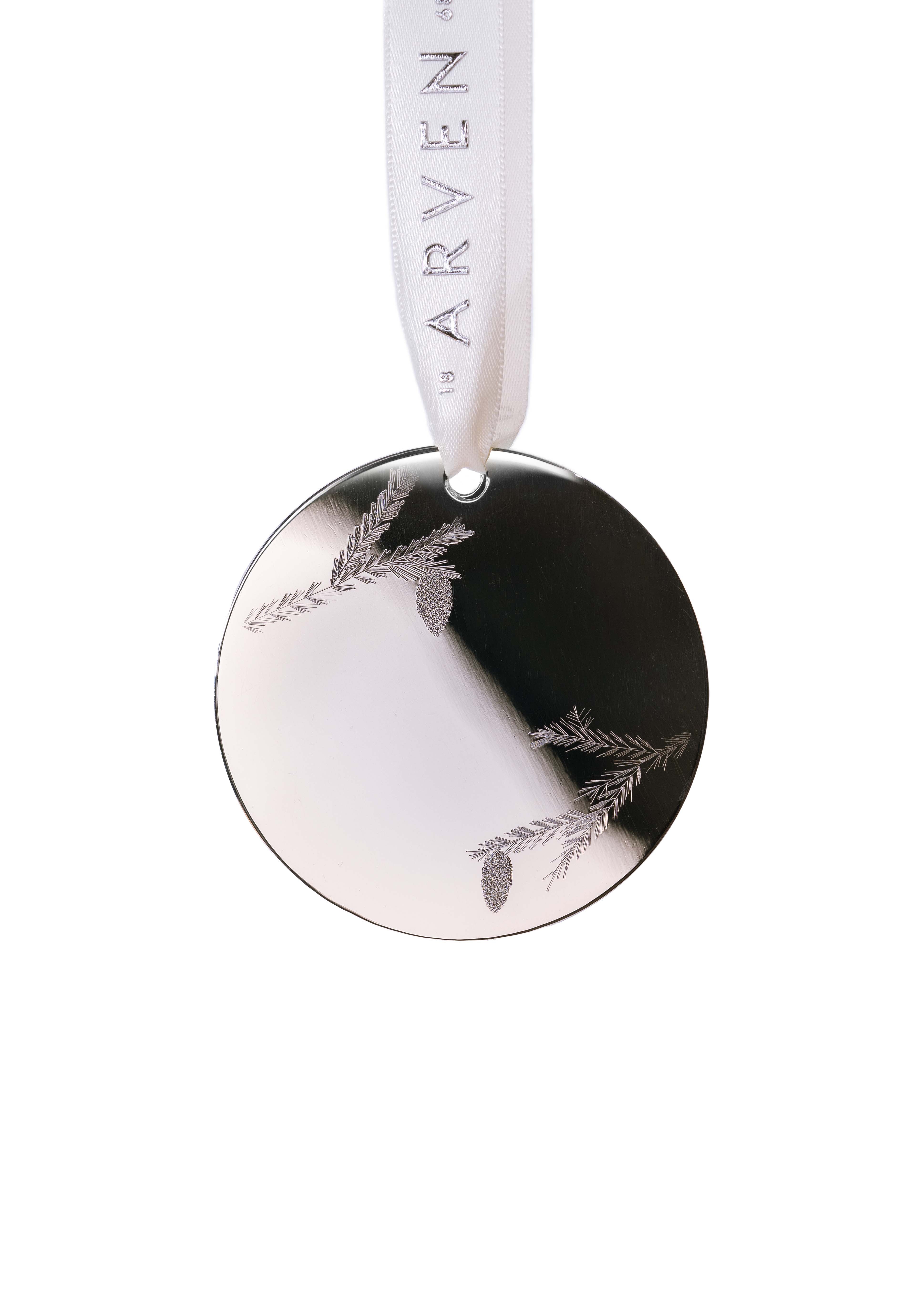 Silver-plated spruce bar 6.3 cm