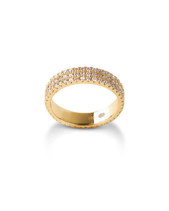 Eternity Bold Ring Gold