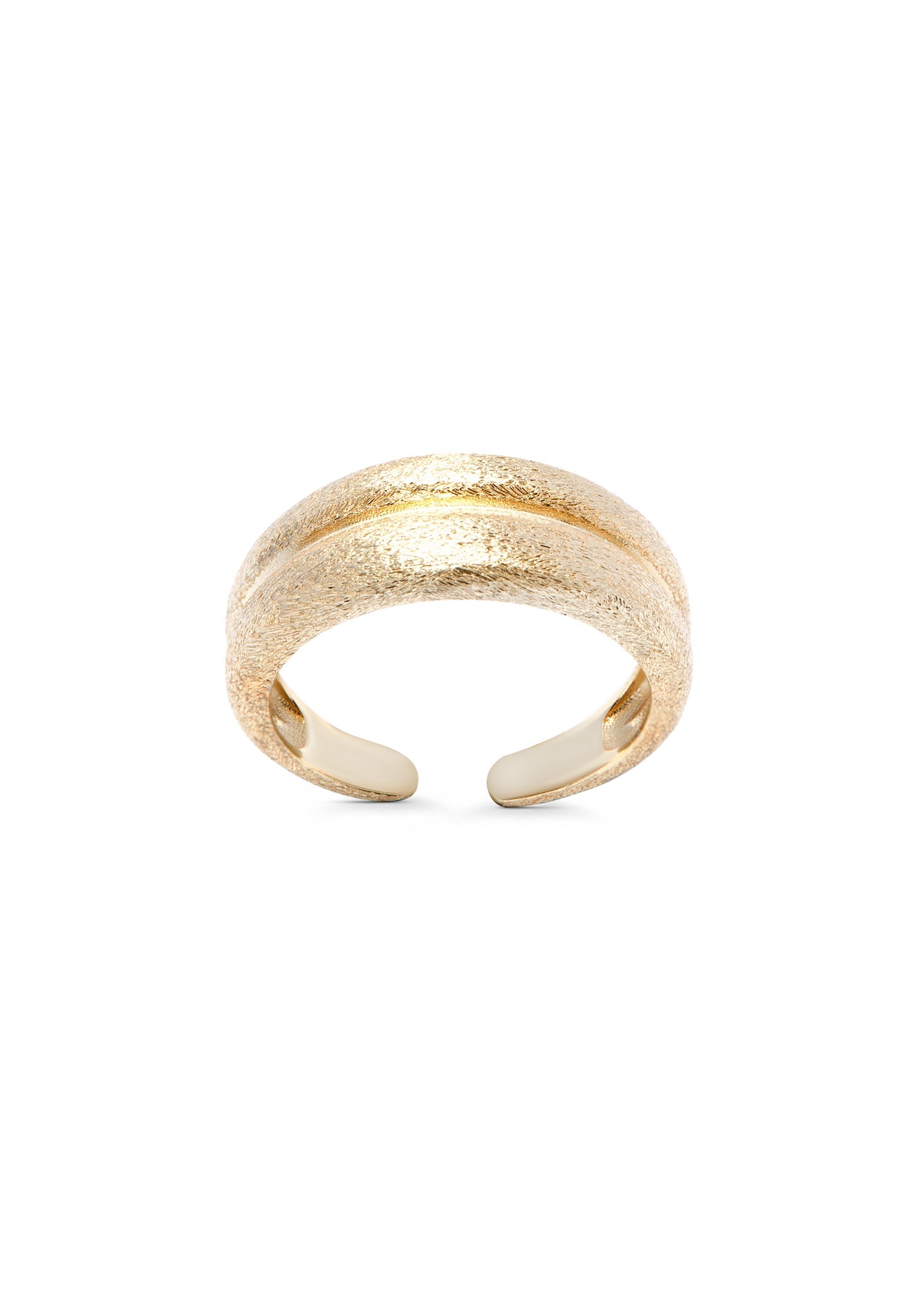 Gold Satin ring