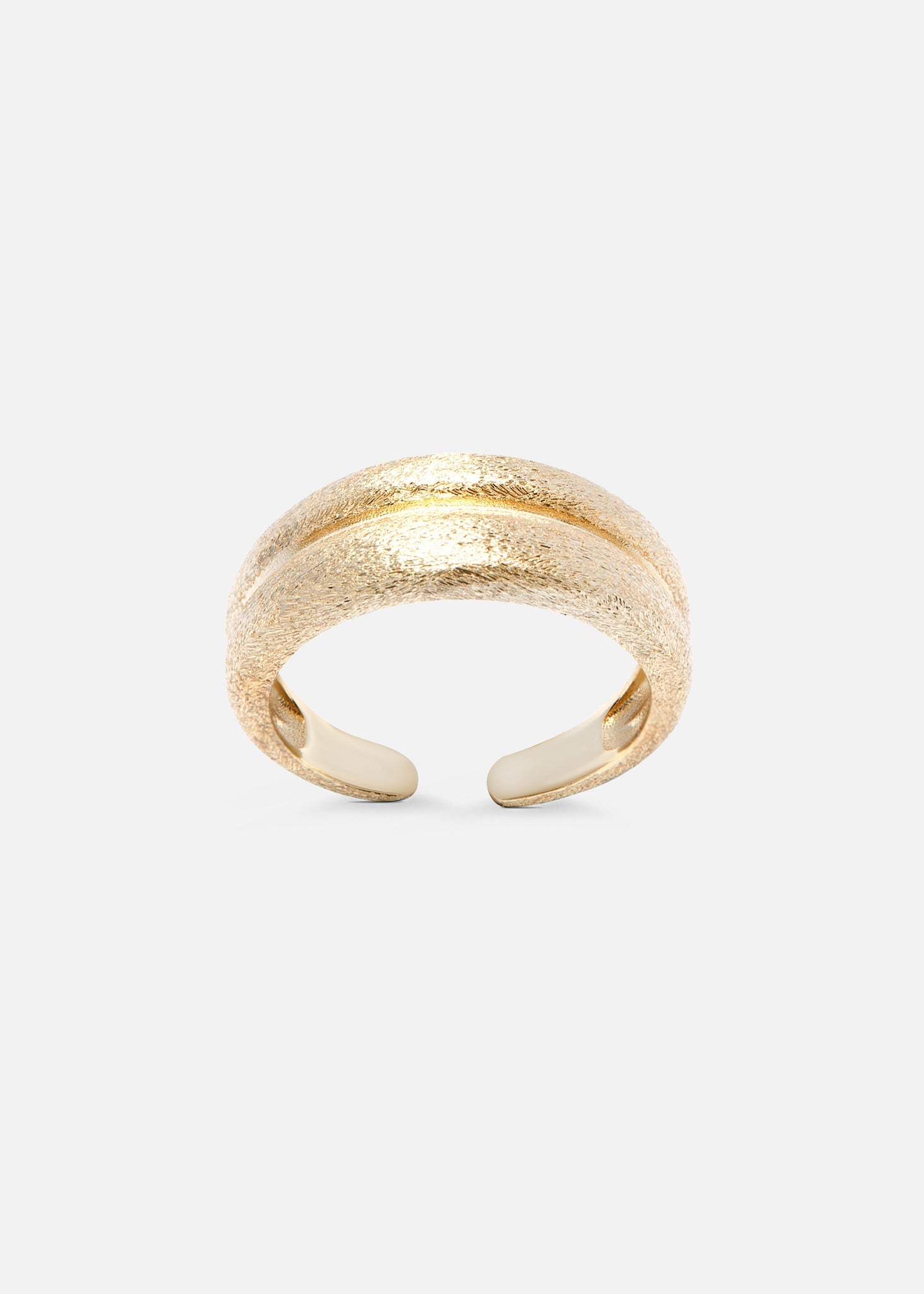 Gold Satin ring