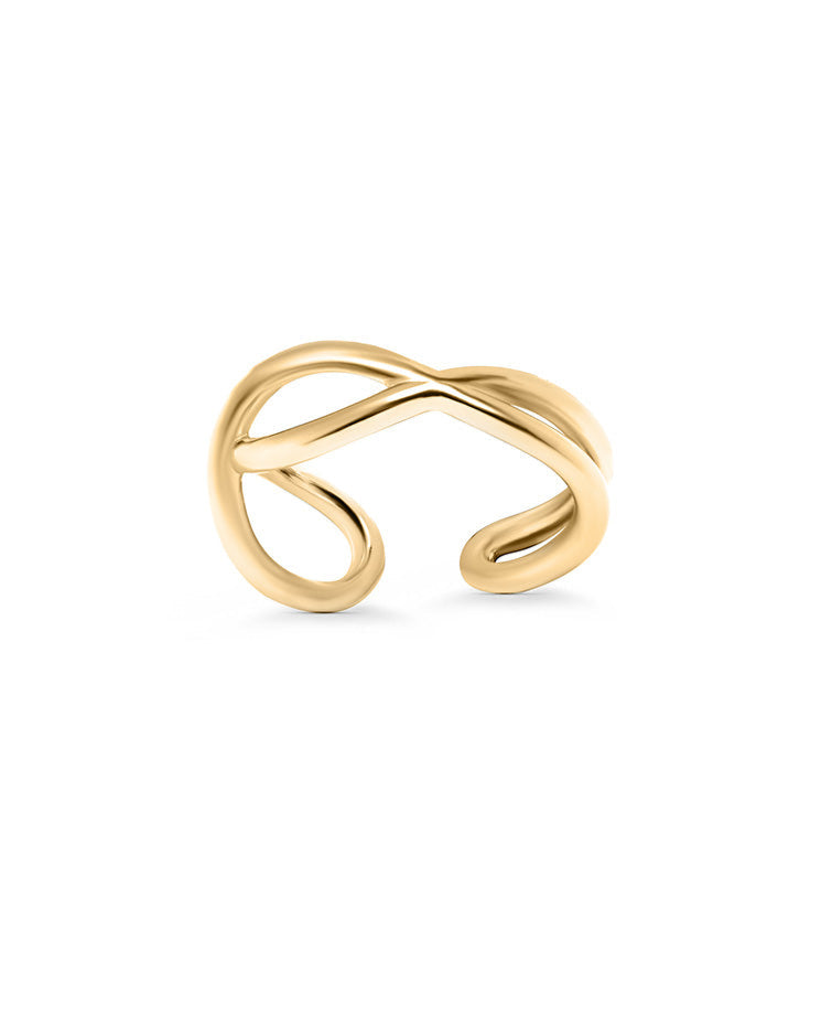 Gold eternity ring
