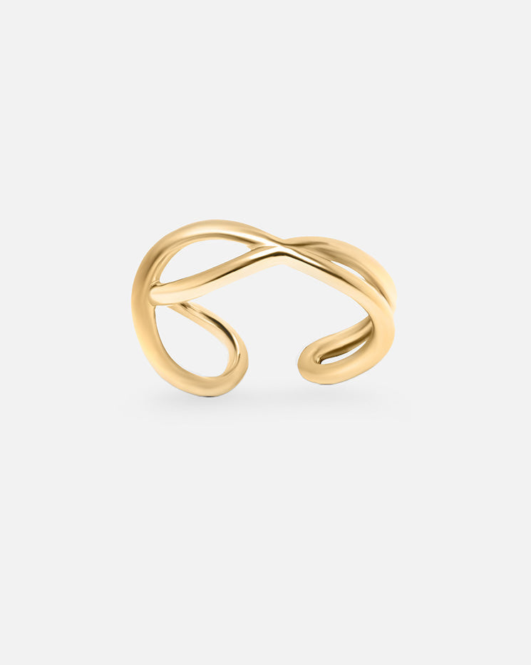Gold eternity ring