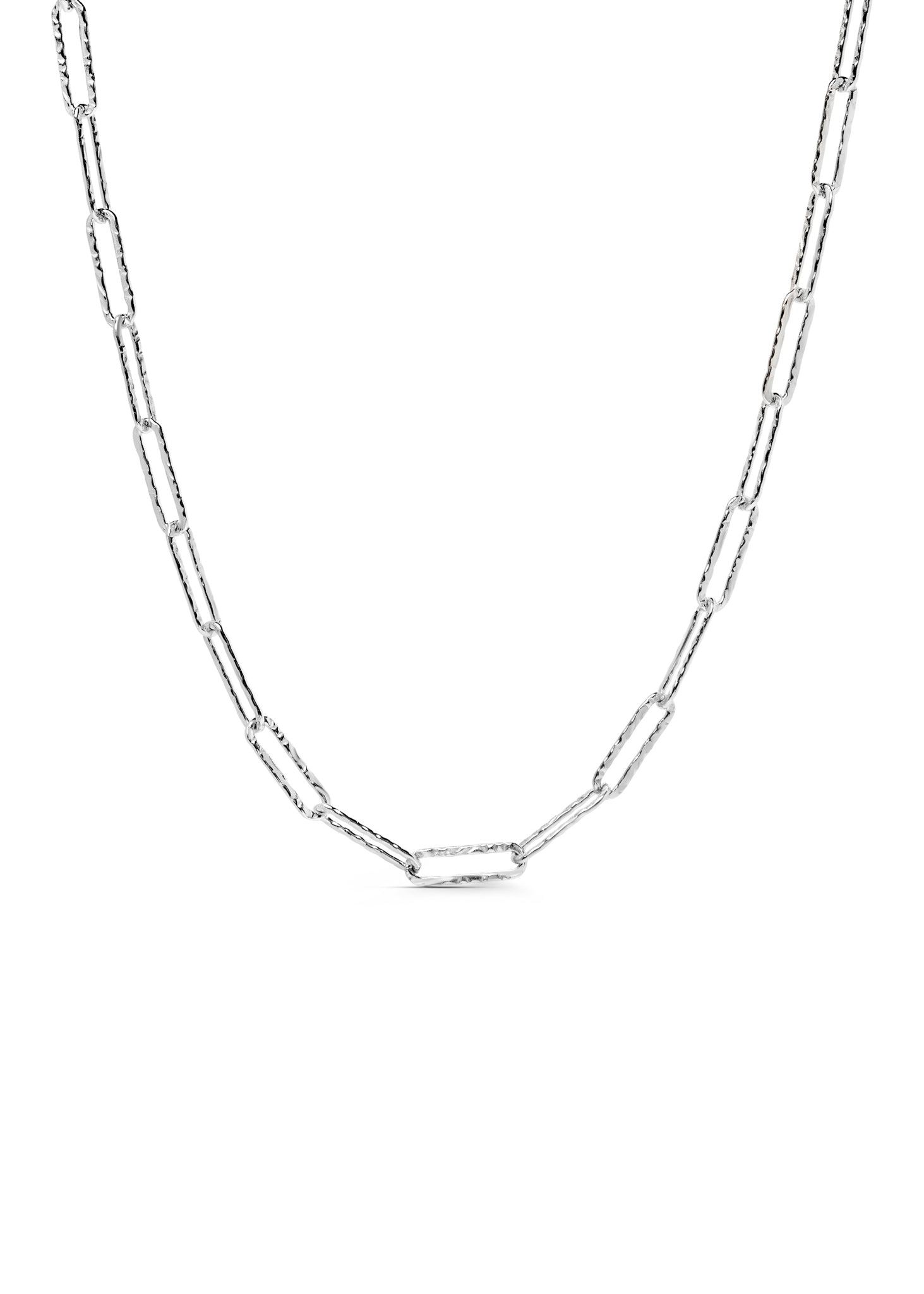 Silver eternity chain