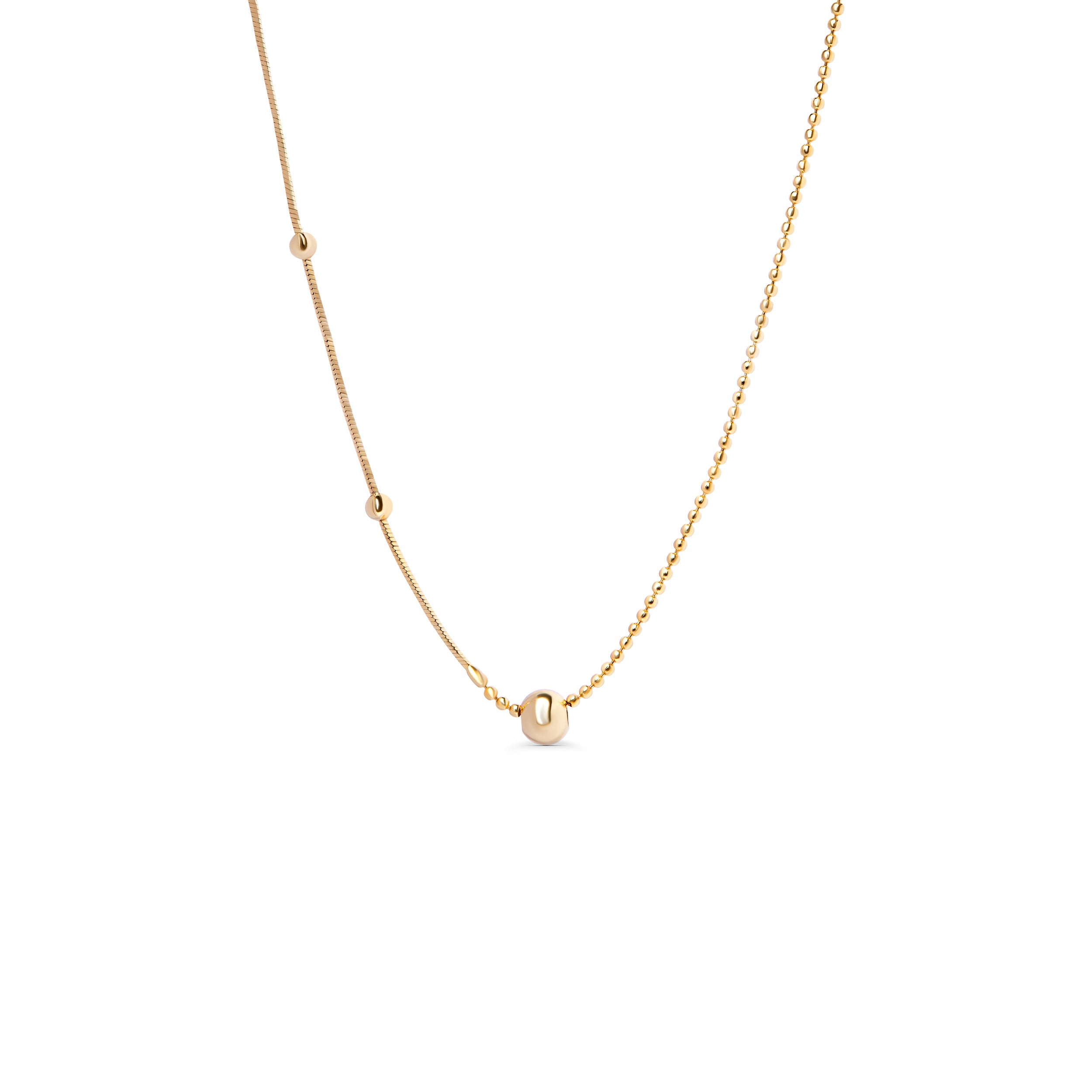 Gold Droplets necklace