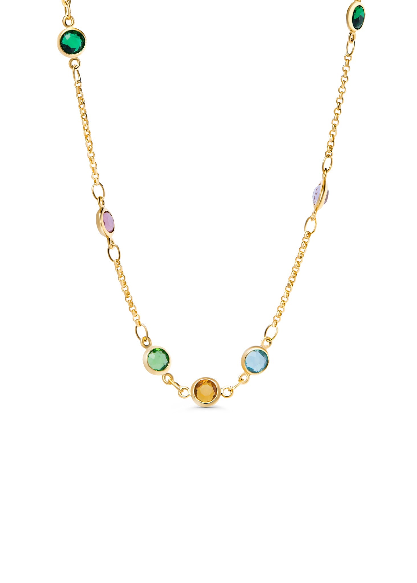 Rainbow necklace
