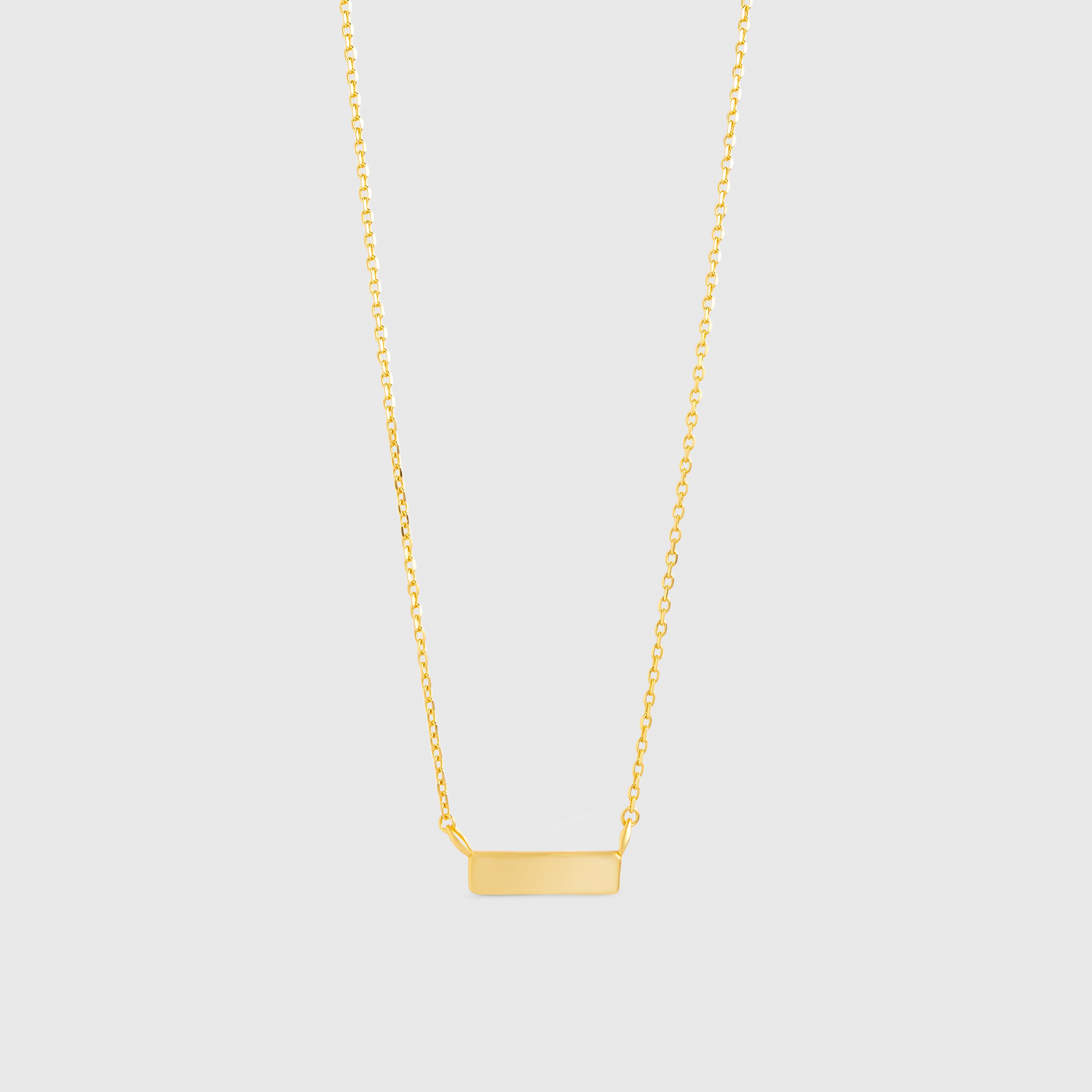 Line Gold Necklace