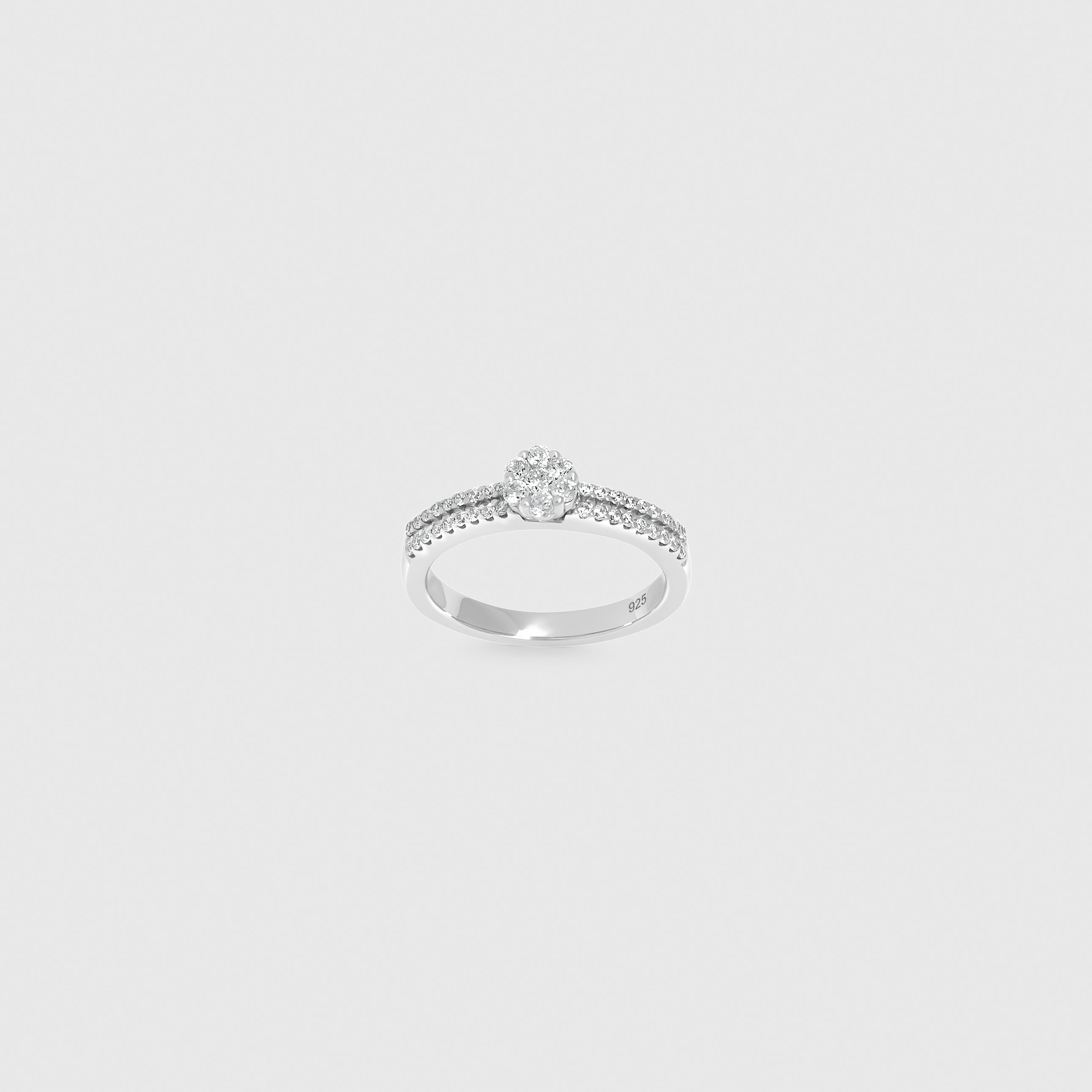 Sofia Diamantring 2 rader