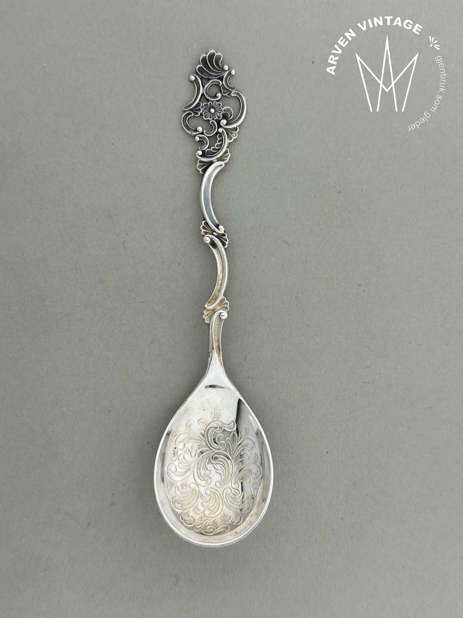 Vintage Great-Grandmother Jam Spoon