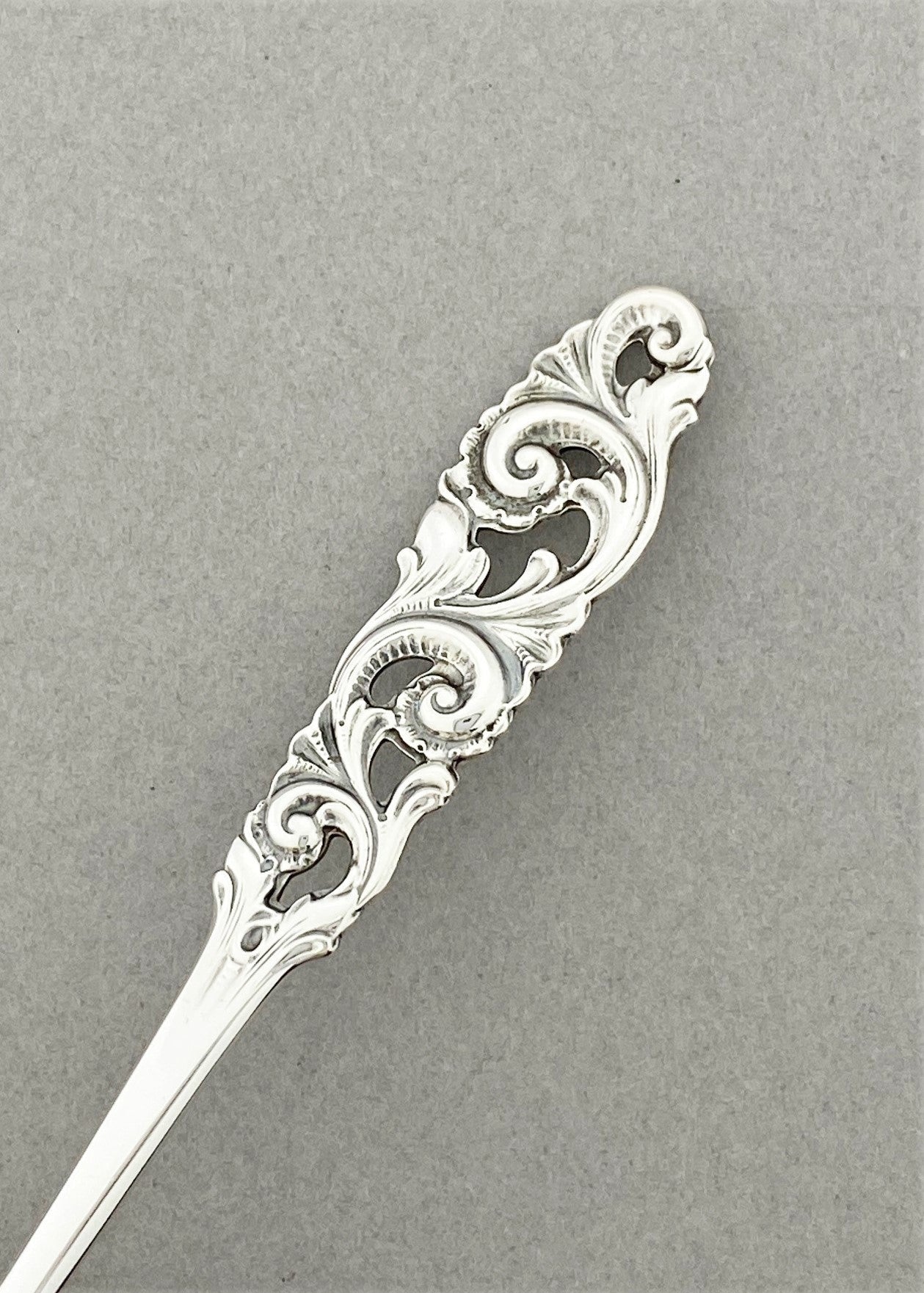 Silver lemon fork/tapas fork