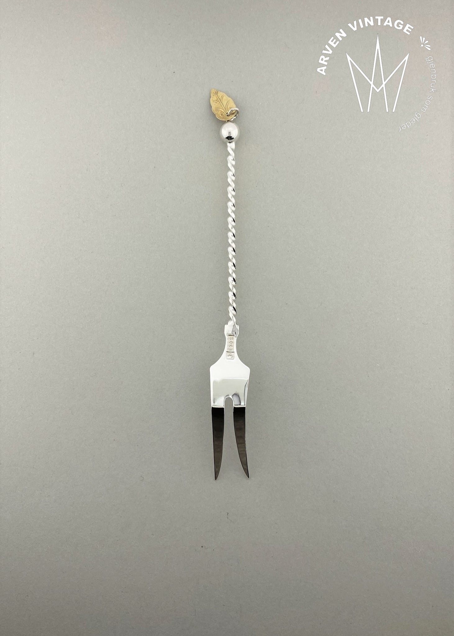 Vintage Party Silver Cold Fork
