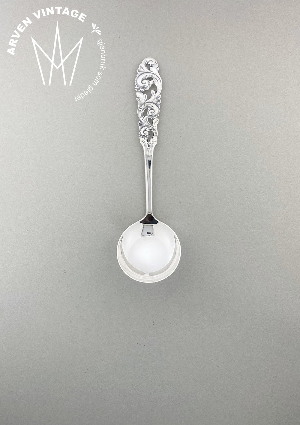 Vintage Telesølv sukkerskje