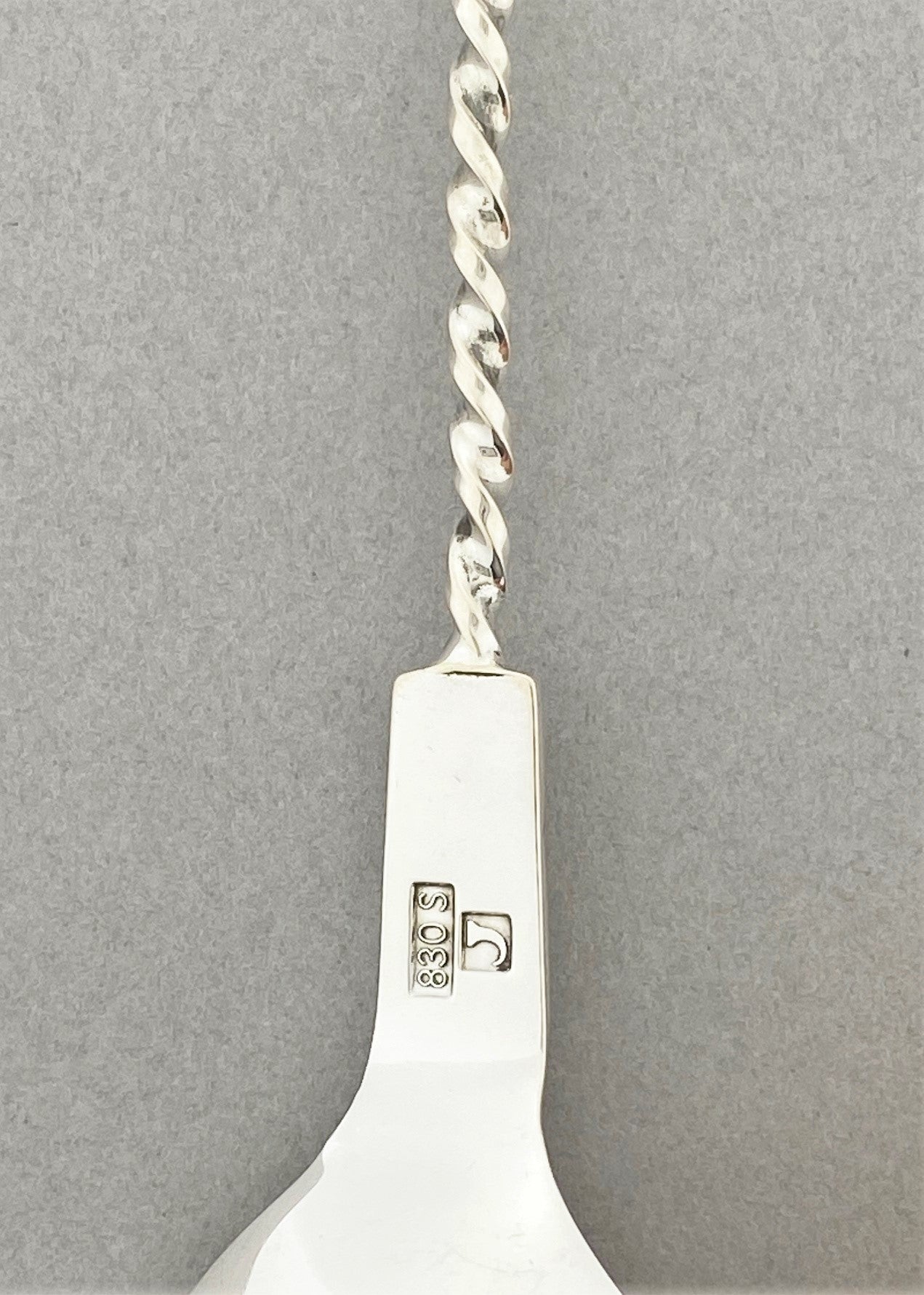 Vintage Party Silver Jam Spoon