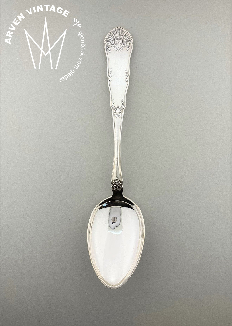 Vintage Iris small tablespoon