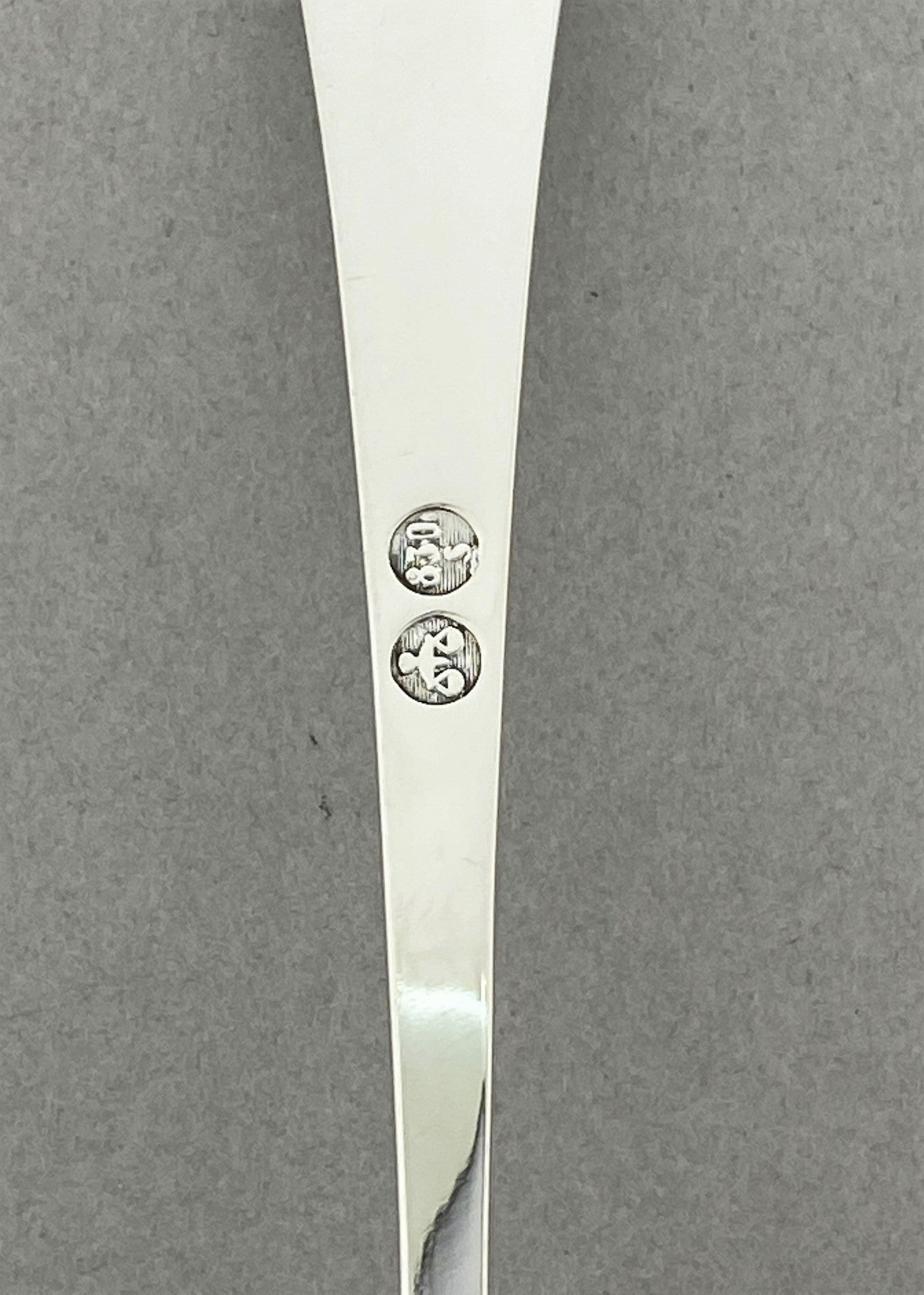 Vintage Rådhus med vifte smørgaffel / tapasgaffel