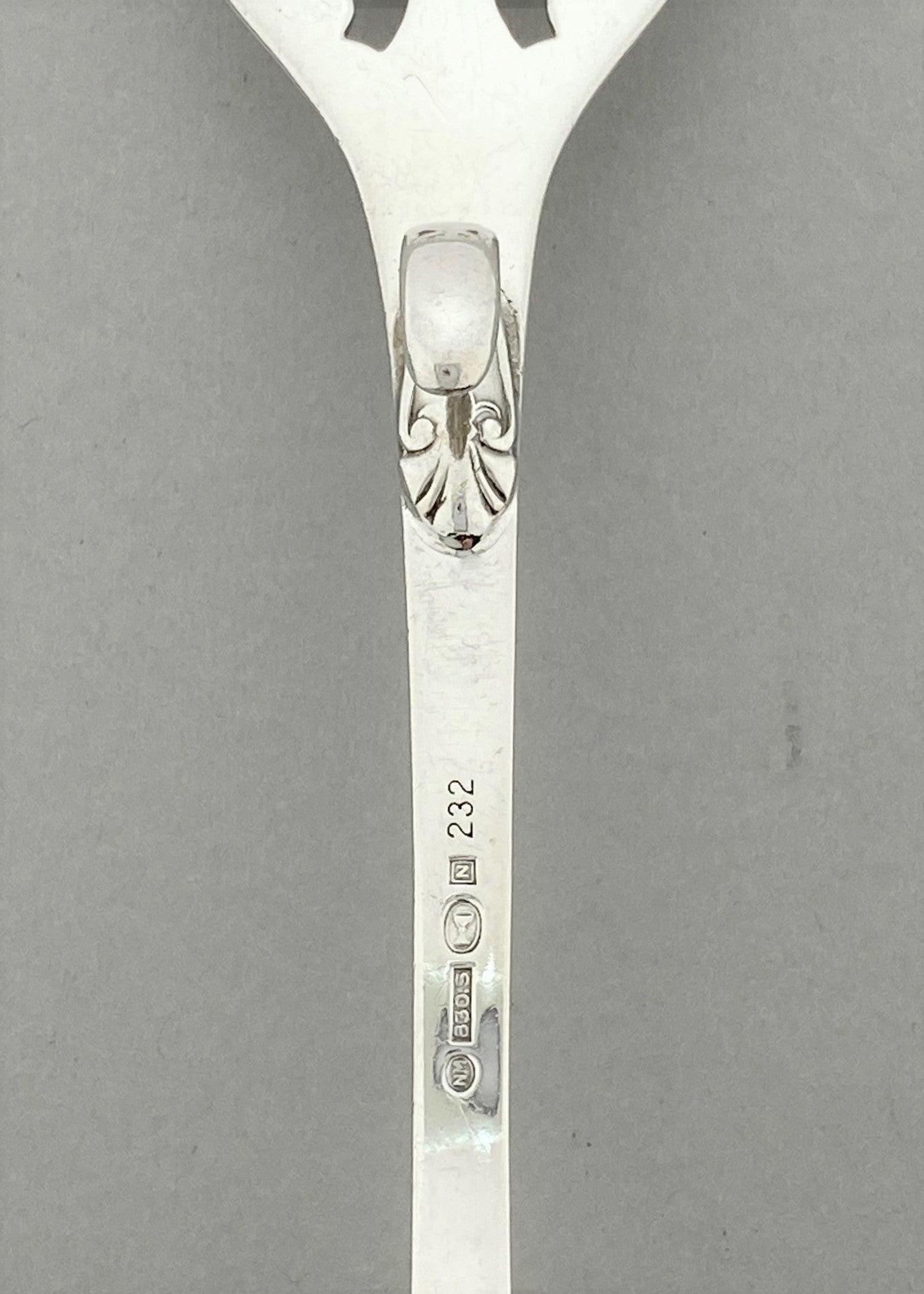 Vintage Viking rose sauce spoon with hook