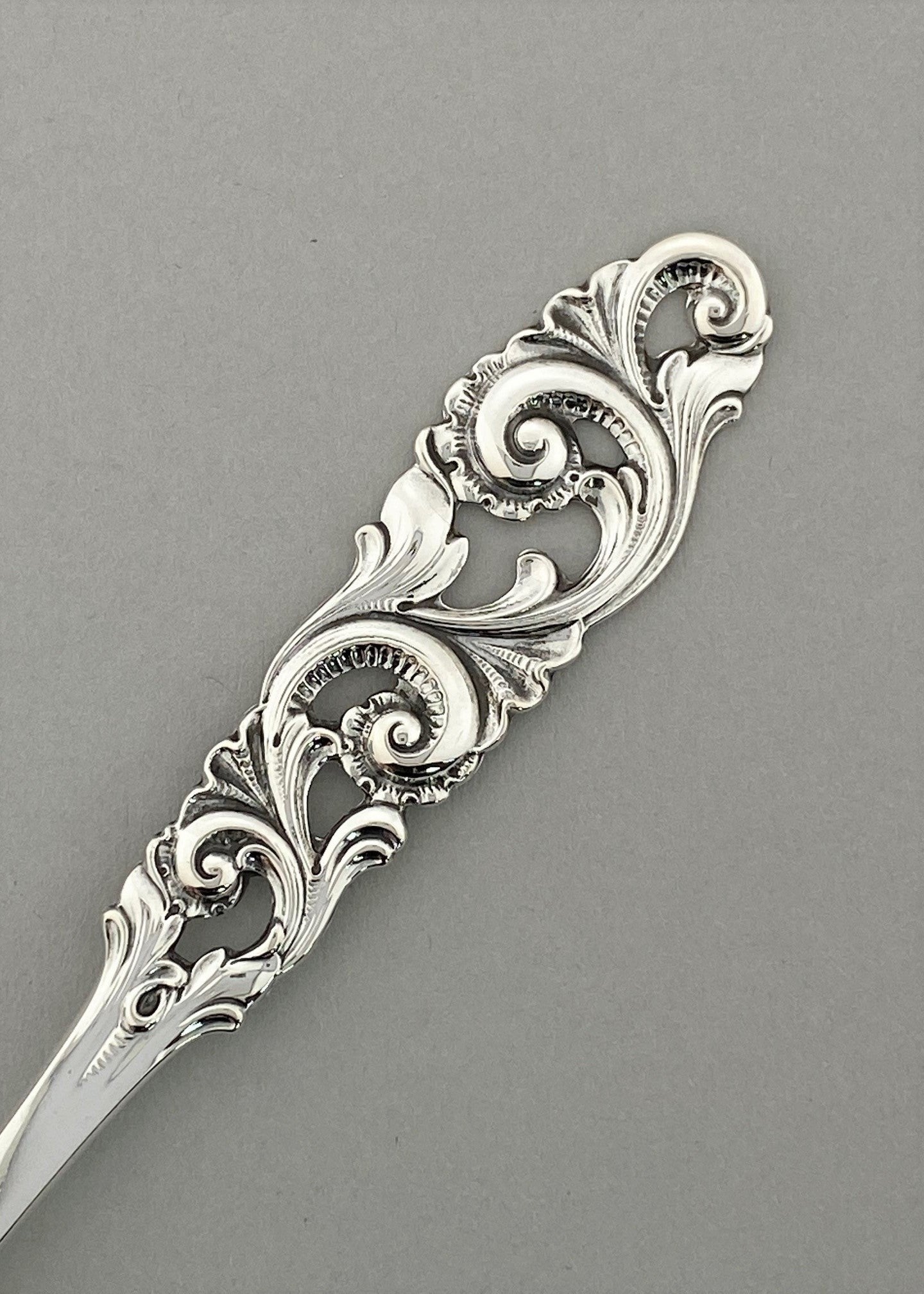 Vintage Telesilver candy spoon large